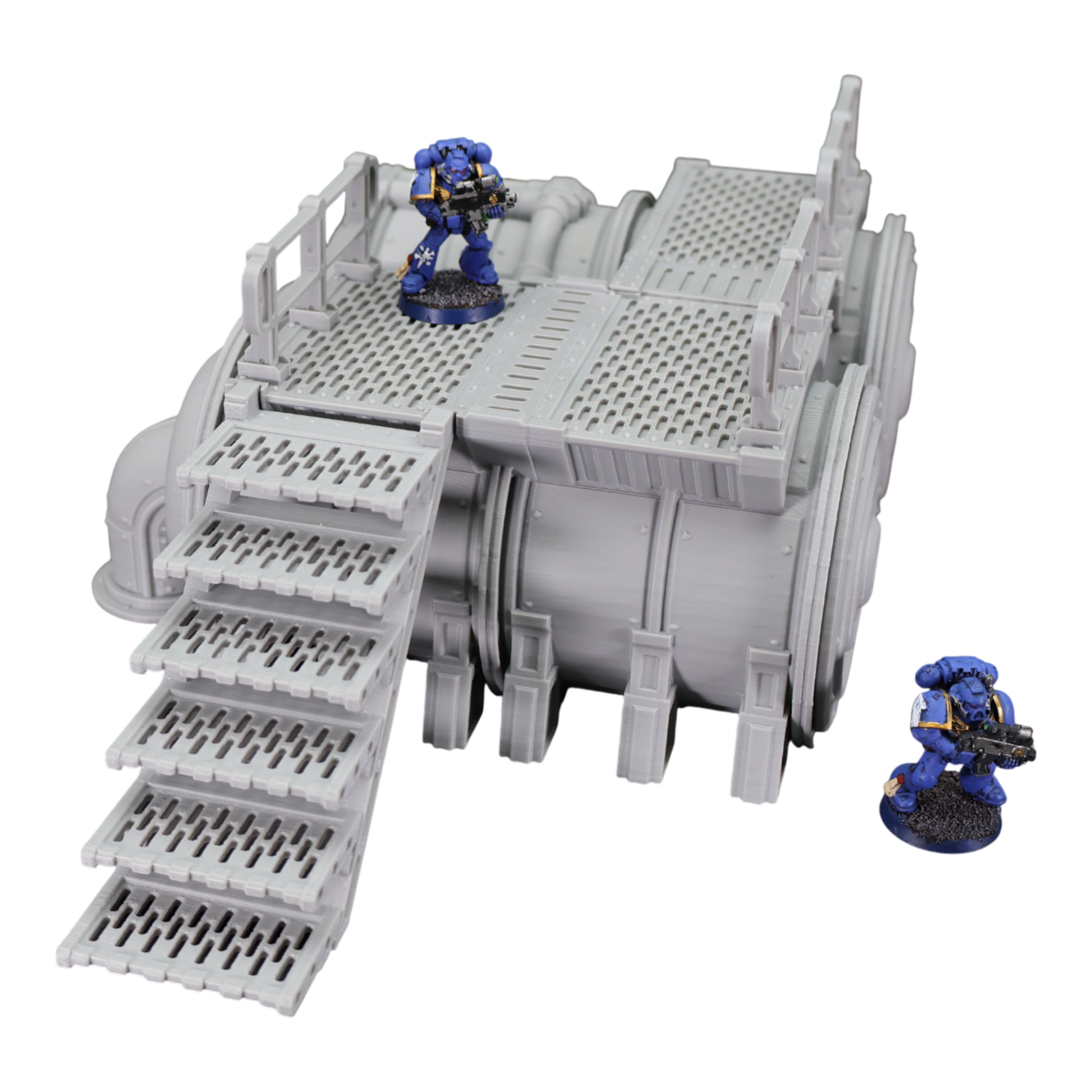 Wargaming 28mm scatter terrain scenery showing 3D-printed item that is compatible with games such as Warhammer 40K, Star Wars Legions, D+D, Dungeons and Dragons, Sci-Fi, Fantasy and other miniature tabletop games. Brand Jawar3d found at www.jawar3d.co.uk.