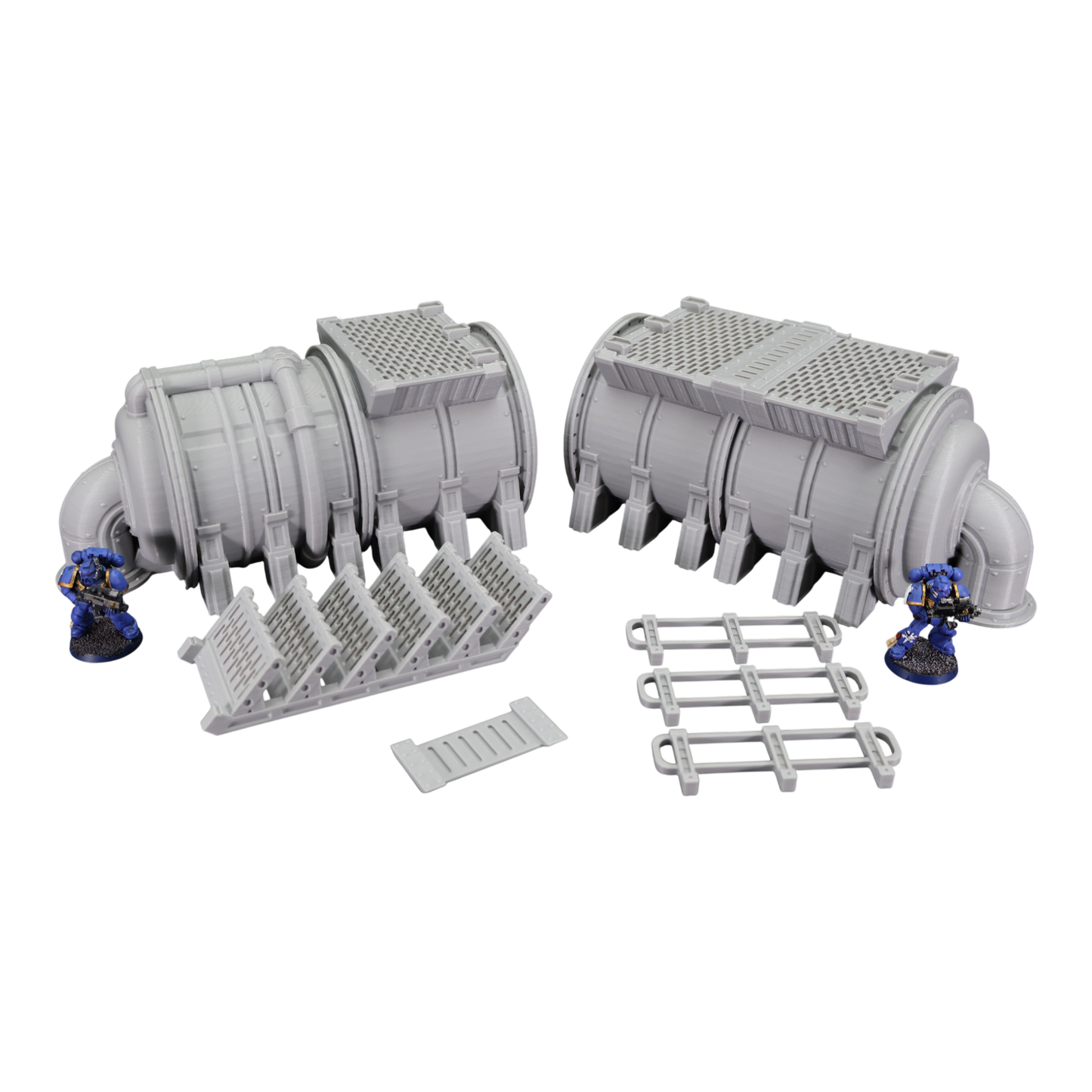 Wargaming 28mm scatter terrain scenery showing 3D-printed item that is compatible with games such as Warhammer 40K, Star Wars Legions, D+D, Dungeons and Dragons, Sci-Fi, Fantasy and other miniature tabletop games. Brand Jawar3d found at www.jawar3d.co.uk.