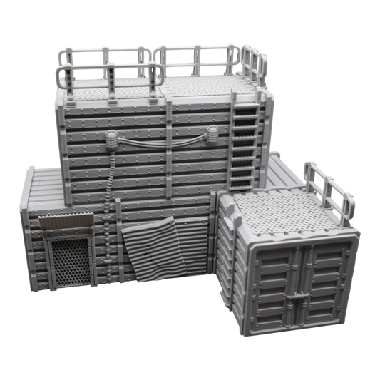 Wargaming 28mm scatter terrain scenery showing 3D-printed item that is compatible with games such as Warhammer 40K, Star Wars Legions, D+D, Dungeons and Dragons, Sci-Fi, Fantasy and other miniature tabletop games. Brand Jawar3d found at www.jawar3d.co.uk.