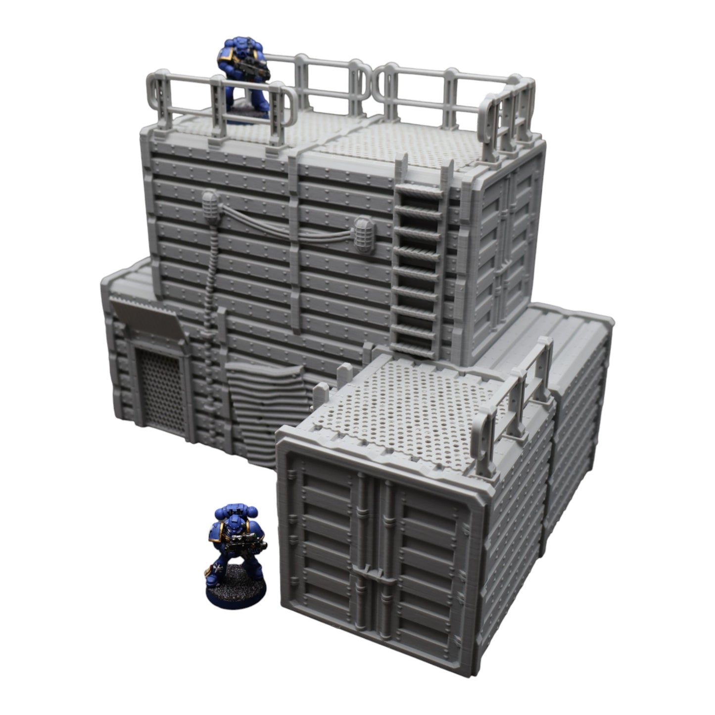 Wargaming 28mm scatter terrain scenery showing 3D-printed item that is compatible with games such as Warhammer 40K, Star Wars Legions, D+D, Dungeons and Dragons, Sci-Fi, Fantasy and other miniature tabletop games. Brand Jawar3d found at www.jawar3d.co.uk.