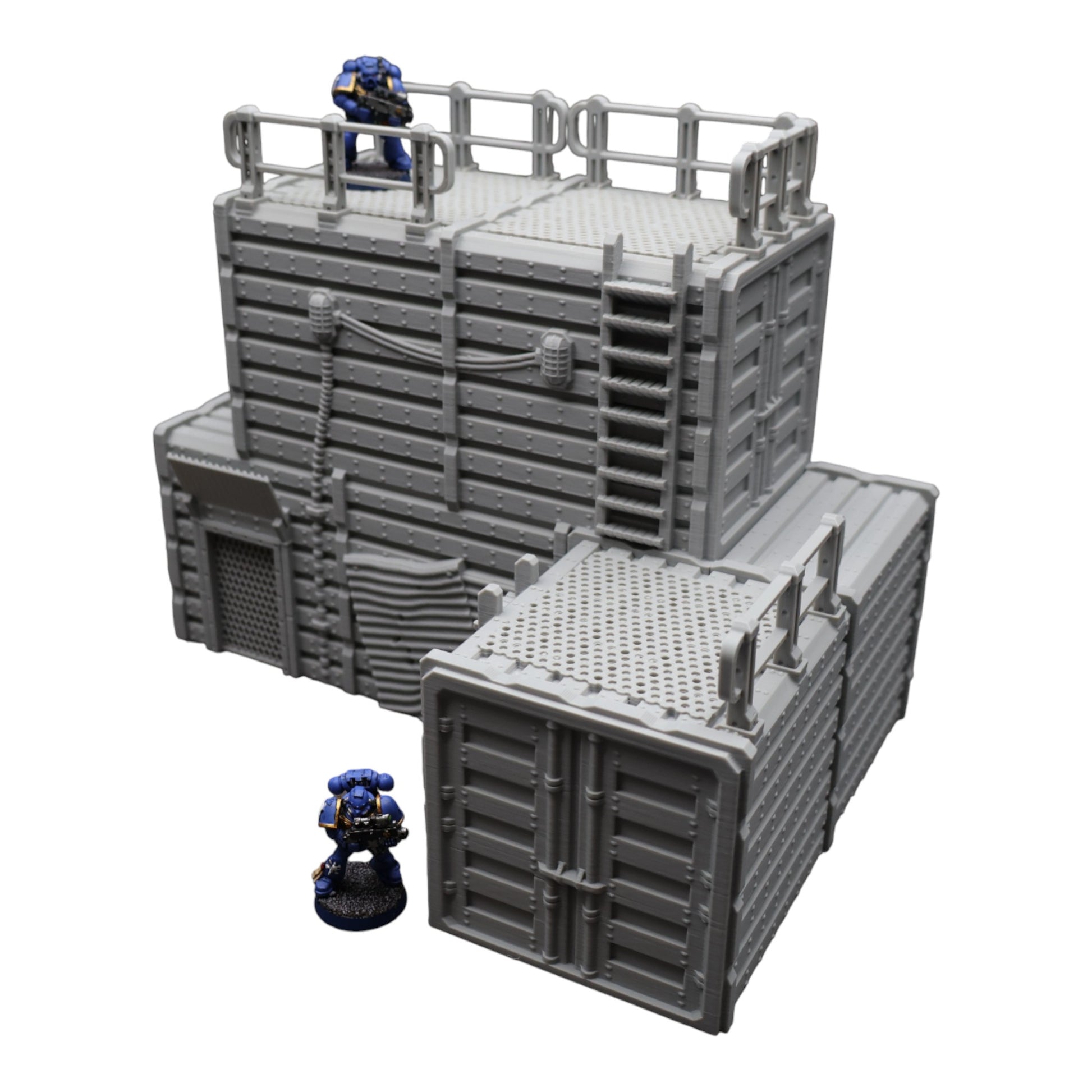 Wargaming 28mm scatter terrain scenery showing 3D-printed item that is compatible with games such as Warhammer 40K, Star Wars Legions, D+D, Dungeons and Dragons, Sci-Fi, Fantasy and other miniature tabletop games. Brand Jawar3d found at www.jawar3d.co.uk.
