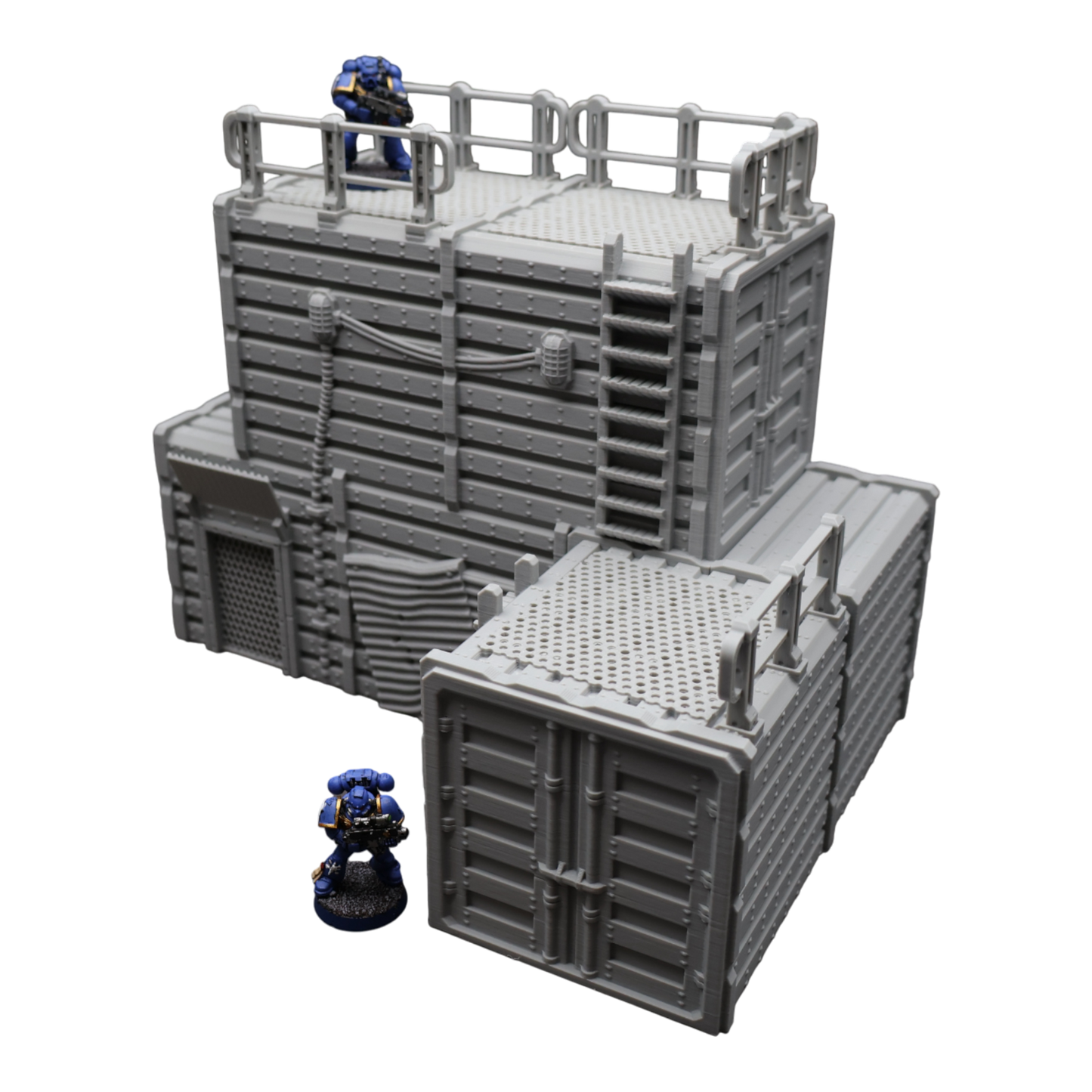 Wargaming 28mm scatter terrain scenery showing 3D-printed item that is compatible with games such as Warhammer 40K, Star Wars Legions, D+D, Dungeons and Dragons, Sci-Fi, Fantasy and other miniature tabletop games. Brand Jawar3d found at www.jawar3d.co.uk.
