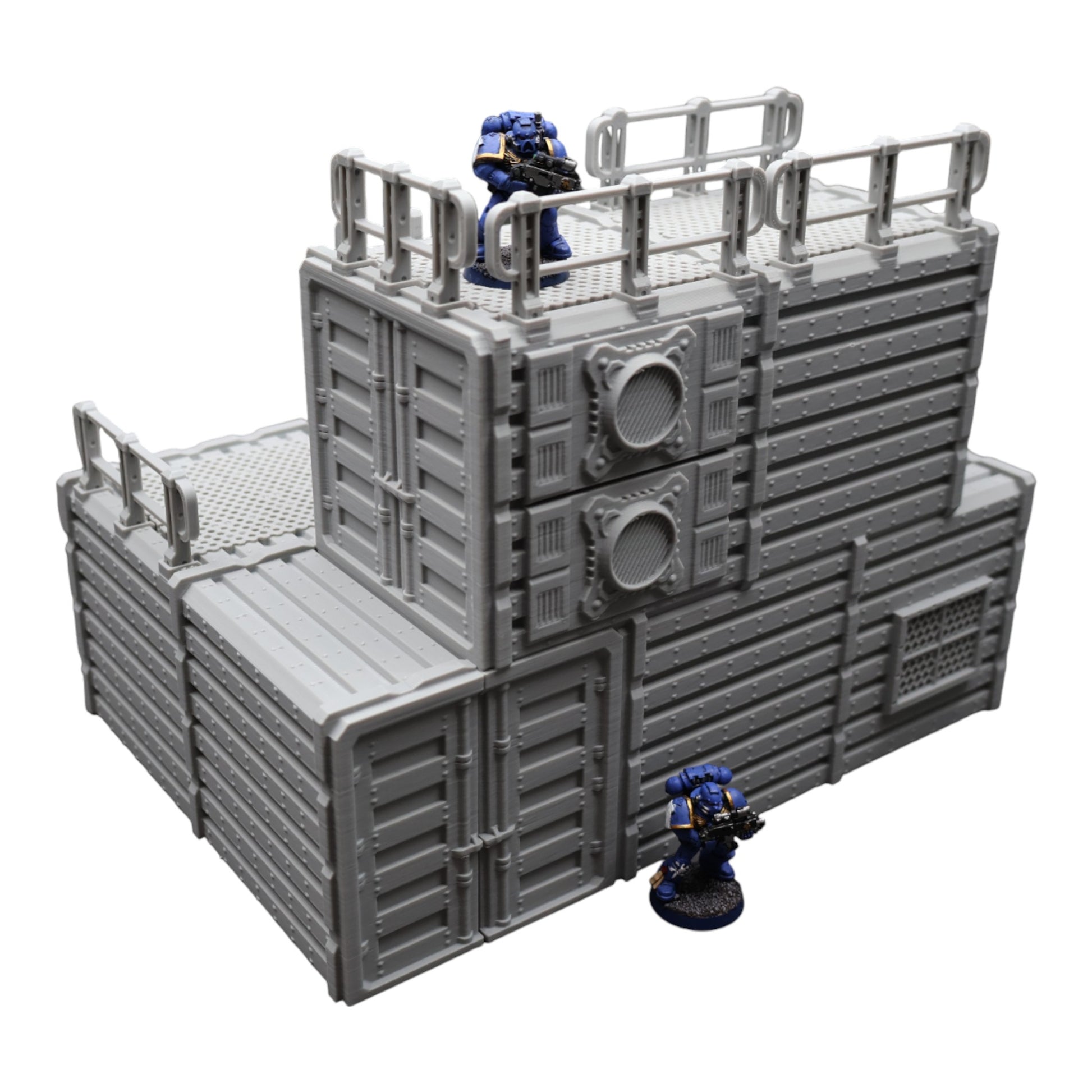 Wargaming 28mm scatter terrain scenery showing 3D-printed item that is compatible with games such as Warhammer 40K, Star Wars Legions, D+D, Dungeons and Dragons, Sci-Fi, Fantasy and other miniature tabletop games. Brand Jawar3d found at www.jawar3d.co.uk.