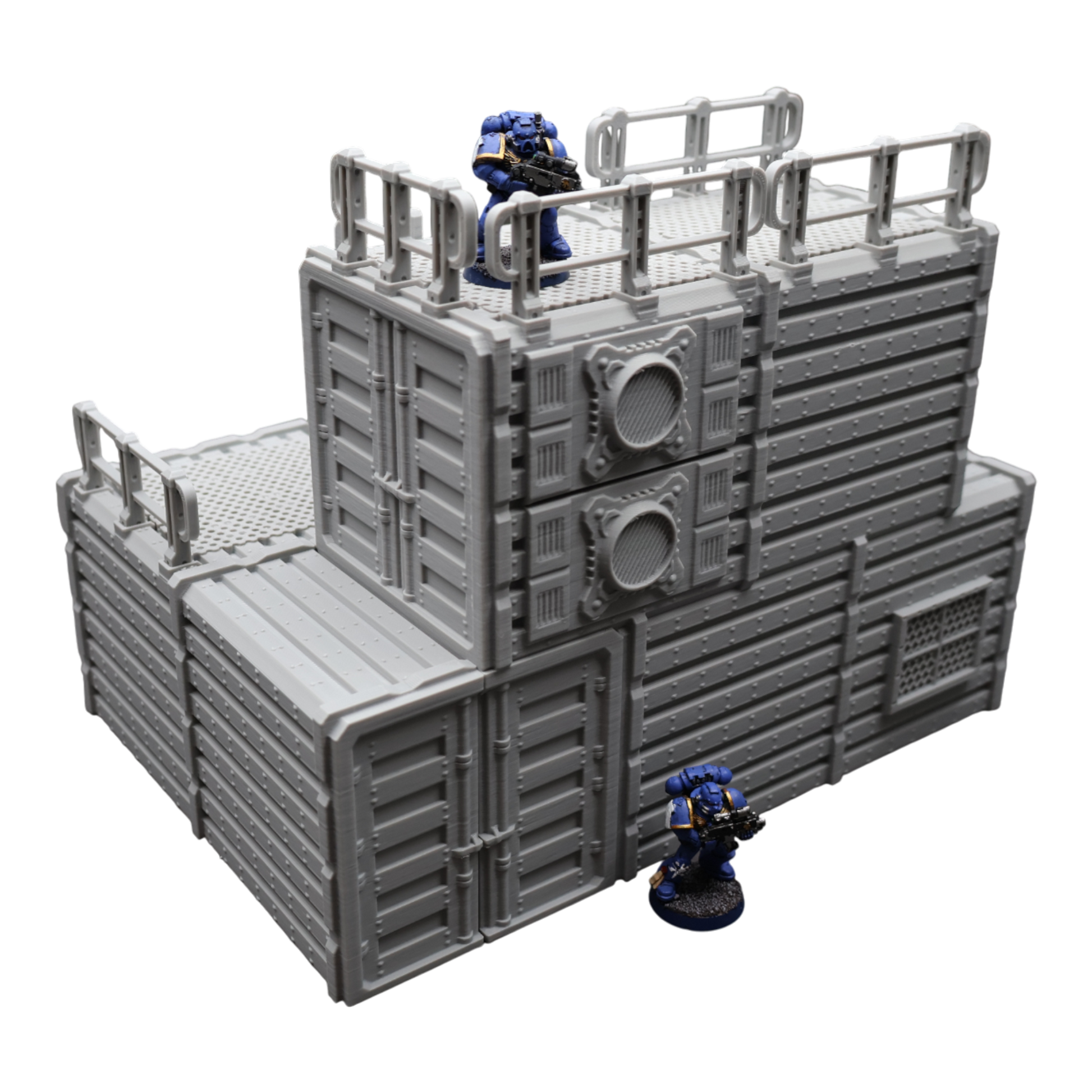Wargaming 28mm scatter terrain scenery showing 3D-printed item that is compatible with games such as Warhammer 40K, Star Wars Legions, D+D, Dungeons and Dragons, Sci-Fi, Fantasy and other miniature tabletop games. Brand Jawar3d found at www.jawar3d.co.uk.