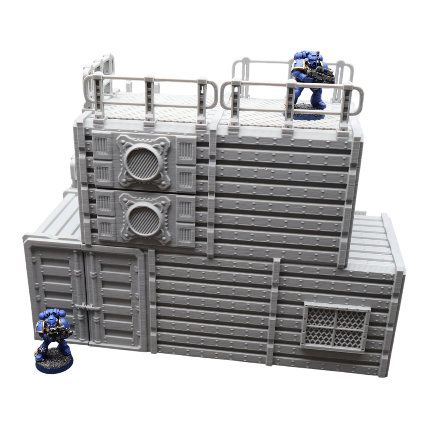 Wargaming 28mm scatter terrain scenery showing 3D-printed item that is compatible with games such as Warhammer 40K, Star Wars Legions, D+D, Dungeons and Dragons, Sci-Fi, Fantasy and other miniature tabletop games. Brand Jawar3d found at www.jawar3d.co.uk.