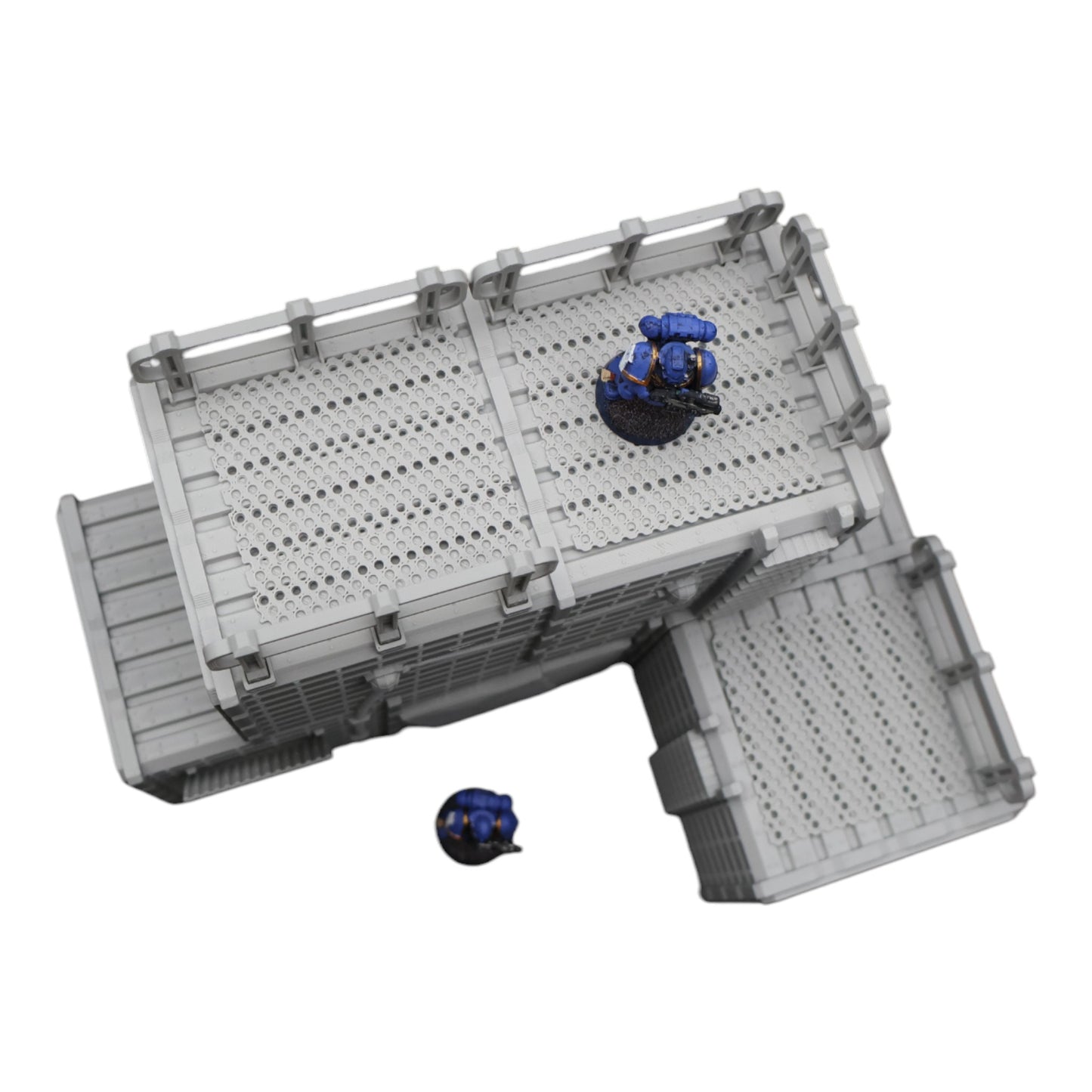 Wargaming 28mm scatter terrain scenery showing 3D-printed item that is compatible with games such as Warhammer 40K, Star Wars Legions, D+D, Dungeons and Dragons, Sci-Fi, Fantasy and other miniature tabletop games. Brand Jawar3d found at www.jawar3d.co.uk.