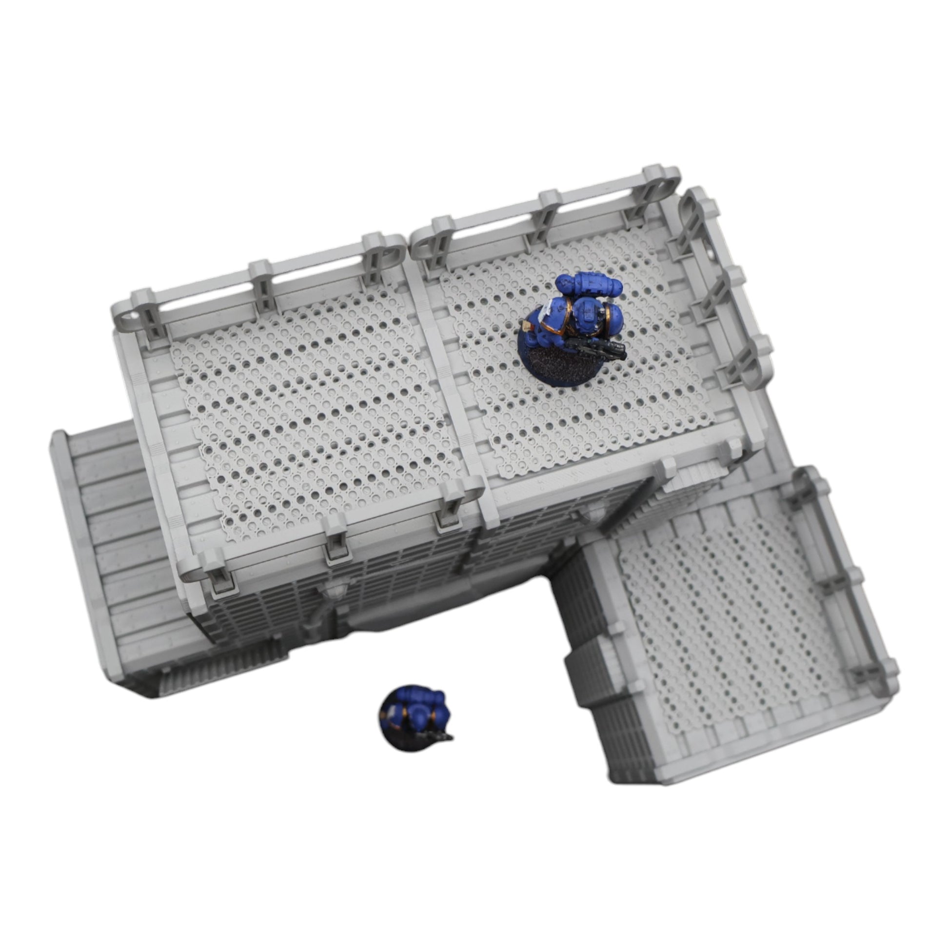 Wargaming 28mm scatter terrain scenery showing 3D-printed item that is compatible with games such as Warhammer 40K, Star Wars Legions, D+D, Dungeons and Dragons, Sci-Fi, Fantasy and other miniature tabletop games. Brand Jawar3d found at www.jawar3d.co.uk.