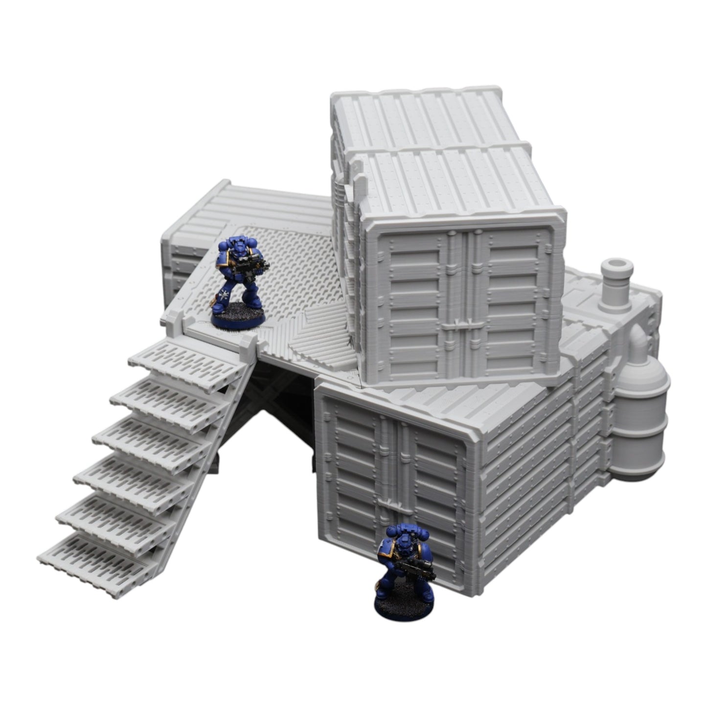 Wargaming 28mm scatter terrain scenery showing 3D-printed item that is compatible with games such as Warhammer 40K, Star Wars Legions, D+D, Dungeons and Dragons, Sci-Fi, Fantasy and other miniature tabletop games. Brand Jawar3d found at www.jawar3d.co.uk.