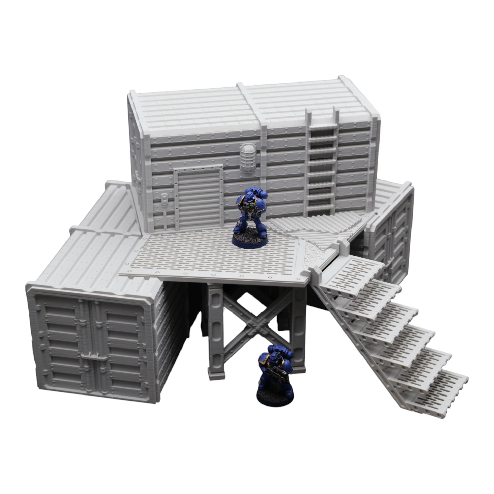 Wargaming 28mm scatter terrain scenery showing 3D-printed item that is compatible with games such as Warhammer 40K, Star Wars Legions, D+D, Dungeons and Dragons, Sci-Fi, Fantasy and other miniature tabletop games. Brand Jawar3d found at www.jawar3d.co.uk.