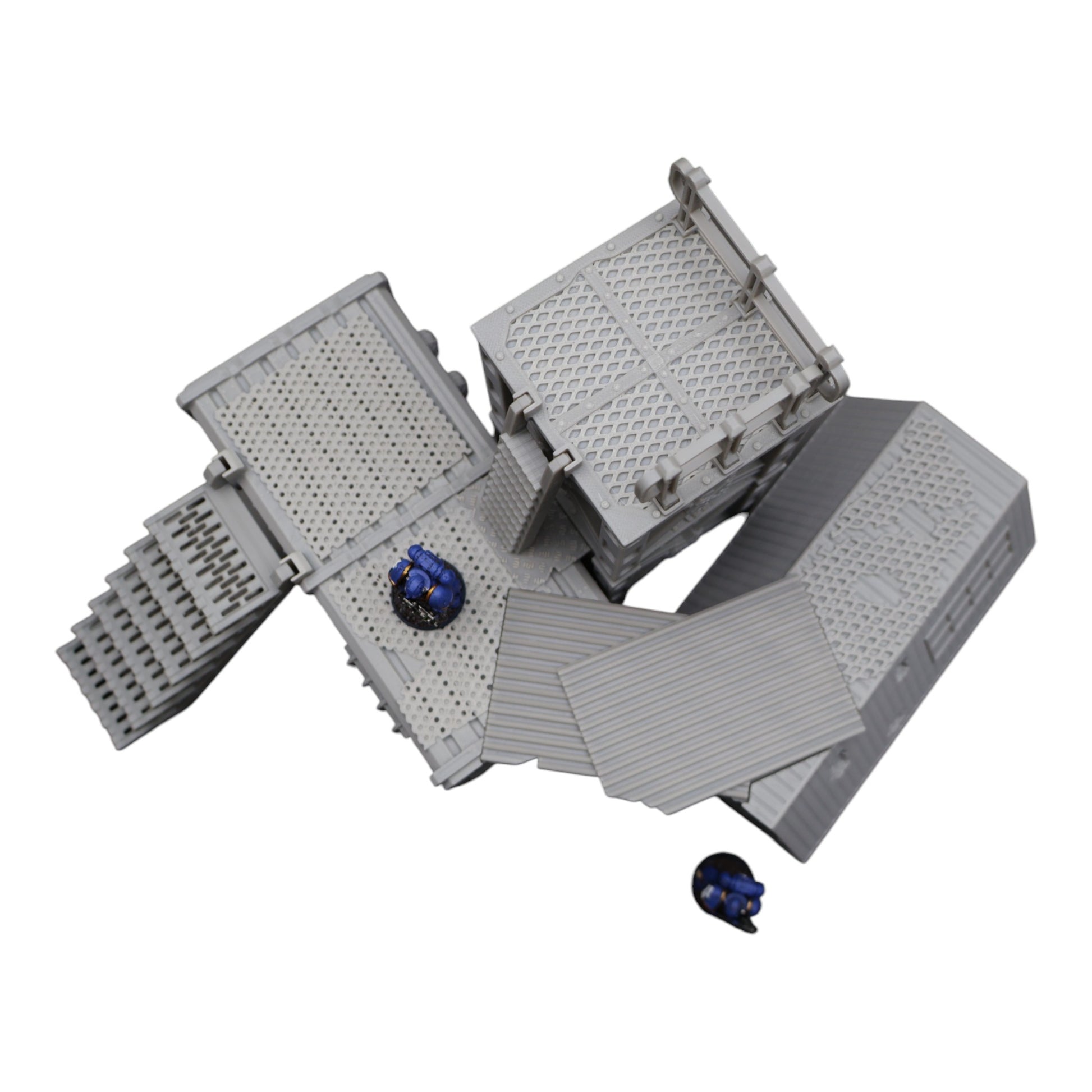 Wargaming 28mm scatter terrain scenery showing 3D-printed item that is compatible with games such as Warhammer 40K, Star Wars Legions, D+D, Dungeons and Dragons, Sci-Fi, Fantasy and other miniature tabletop games. Brand Jawar3d found at www.jawar3d.co.uk.