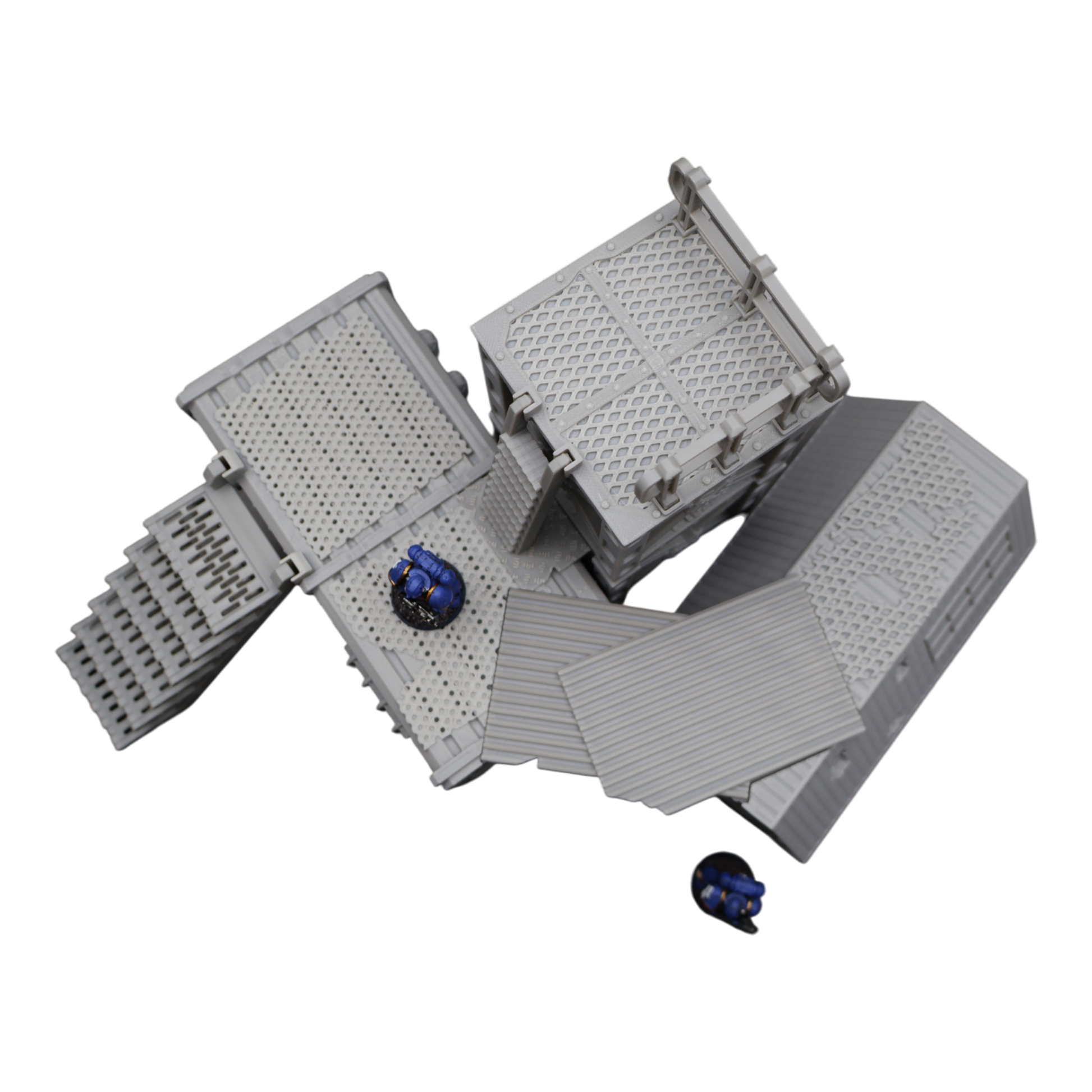 Wargaming 28mm scatter terrain scenery showing 3D-printed item that is compatible with games such as Warhammer 40K, Star Wars Legions, D+D, Dungeons and Dragons, Sci-Fi, Fantasy and other miniature tabletop games. Brand Jawar3d found at www.jawar3d.co.uk.