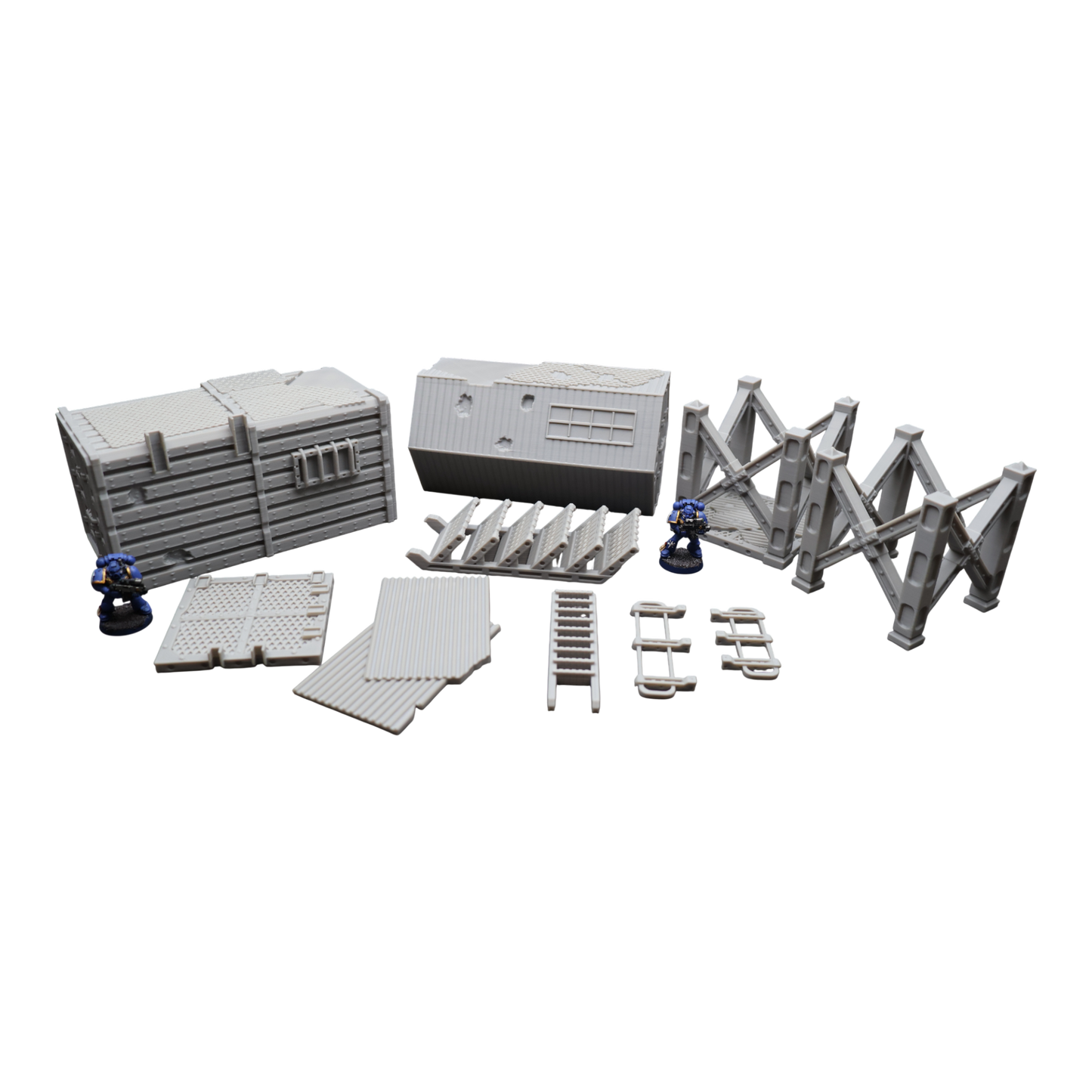 Wargaming 28mm scatter terrain scenery showing 3D-printed item that is compatible with games such as Warhammer 40K, Star Wars Legions, D+D, Dungeons and Dragons, Sci-Fi, Fantasy and other miniature tabletop games. Brand Jawar3d found at www.jawar3d.co.uk.