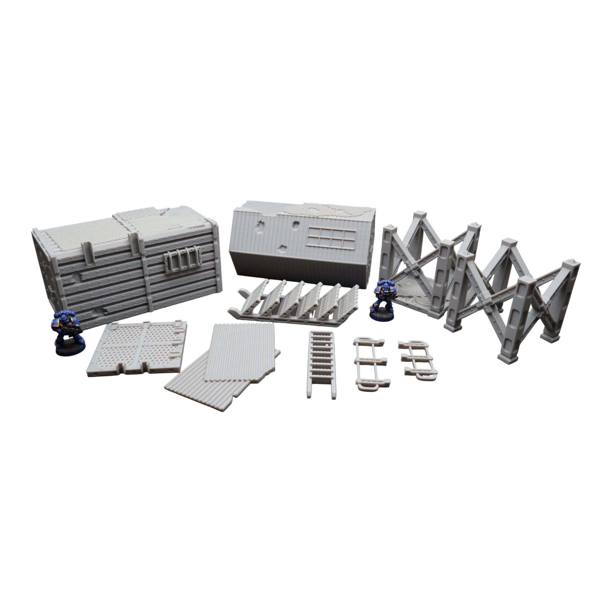 Wargaming 28mm scatter terrain scenery showing 3D-printed item that is compatible with games such as Warhammer 40K, Star Wars Legions, D+D, Dungeons and Dragons, Sci-Fi, Fantasy and other miniature tabletop games. Brand Jawar3d found at www.jawar3d.co.uk.