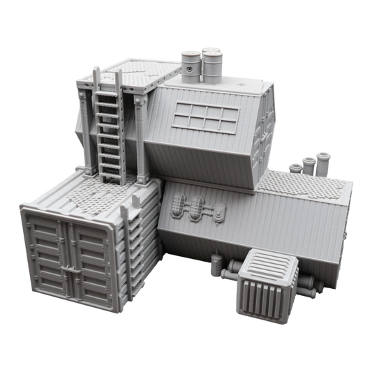 Wargaming 28mm scatter terrain scenery showing 3D-printed item that is compatible with games such as Warhammer 40K, Star Wars Legions, D+D, Dungeons and Dragons, Sci-Fi, Fantasy and other miniature tabletop games. Brand Jawar3d found at www.jawar3d.co.uk.