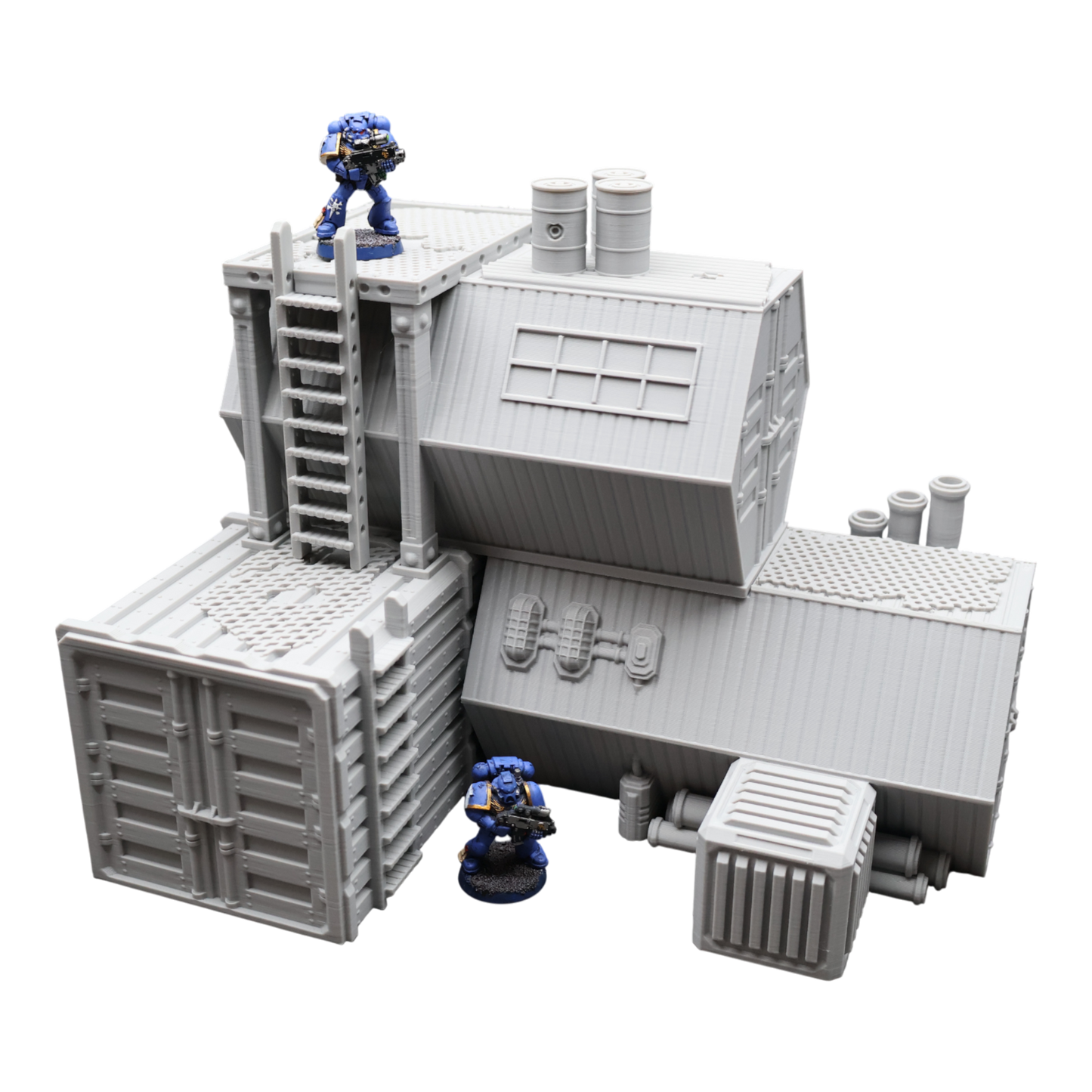 Wargaming 28mm scatter terrain scenery showing 3D-printed item that is compatible with games such as Warhammer 40K, Star Wars Legions, D+D, Dungeons and Dragons, Sci-Fi, Fantasy and other miniature tabletop games. Brand Jawar3d found at www.jawar3d.co.uk.