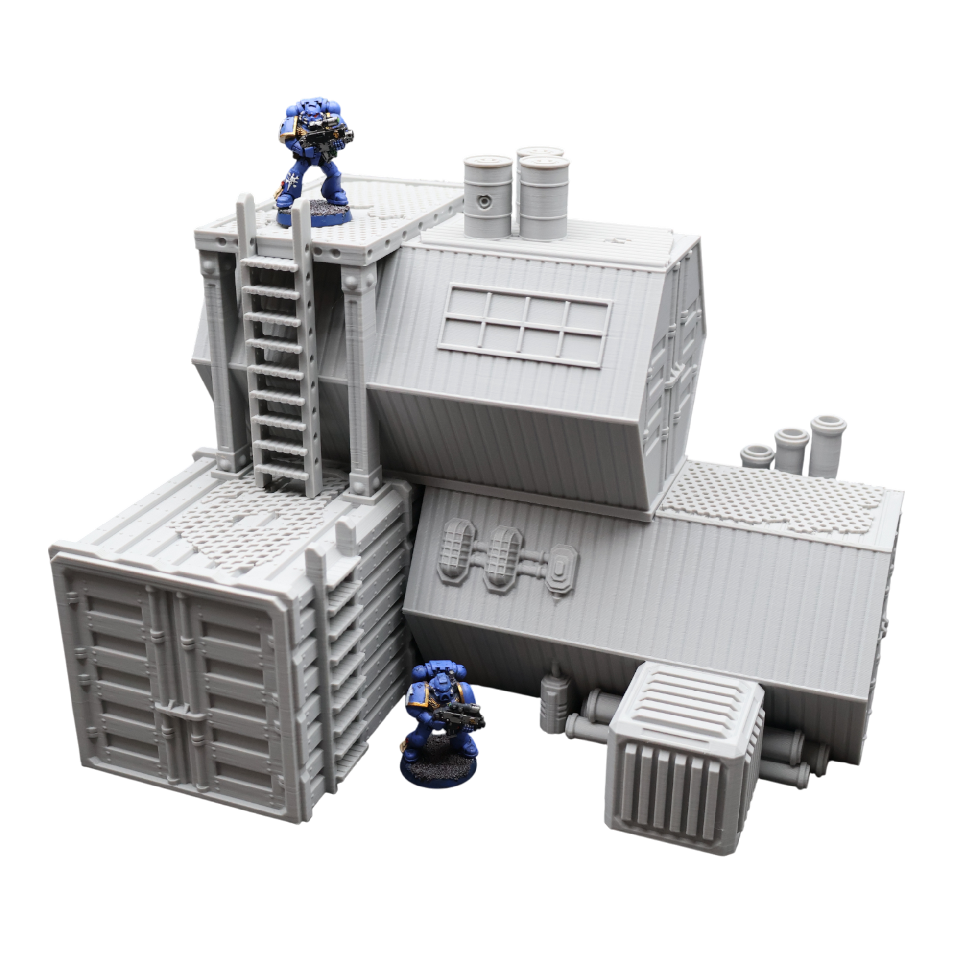 Wargaming 28mm scatter terrain scenery showing 3D-printed item that is compatible with games such as Warhammer 40K, Star Wars Legions, D+D, Dungeons and Dragons, Sci-Fi, Fantasy and other miniature tabletop games. Brand Jawar3d found at www.jawar3d.co.uk.