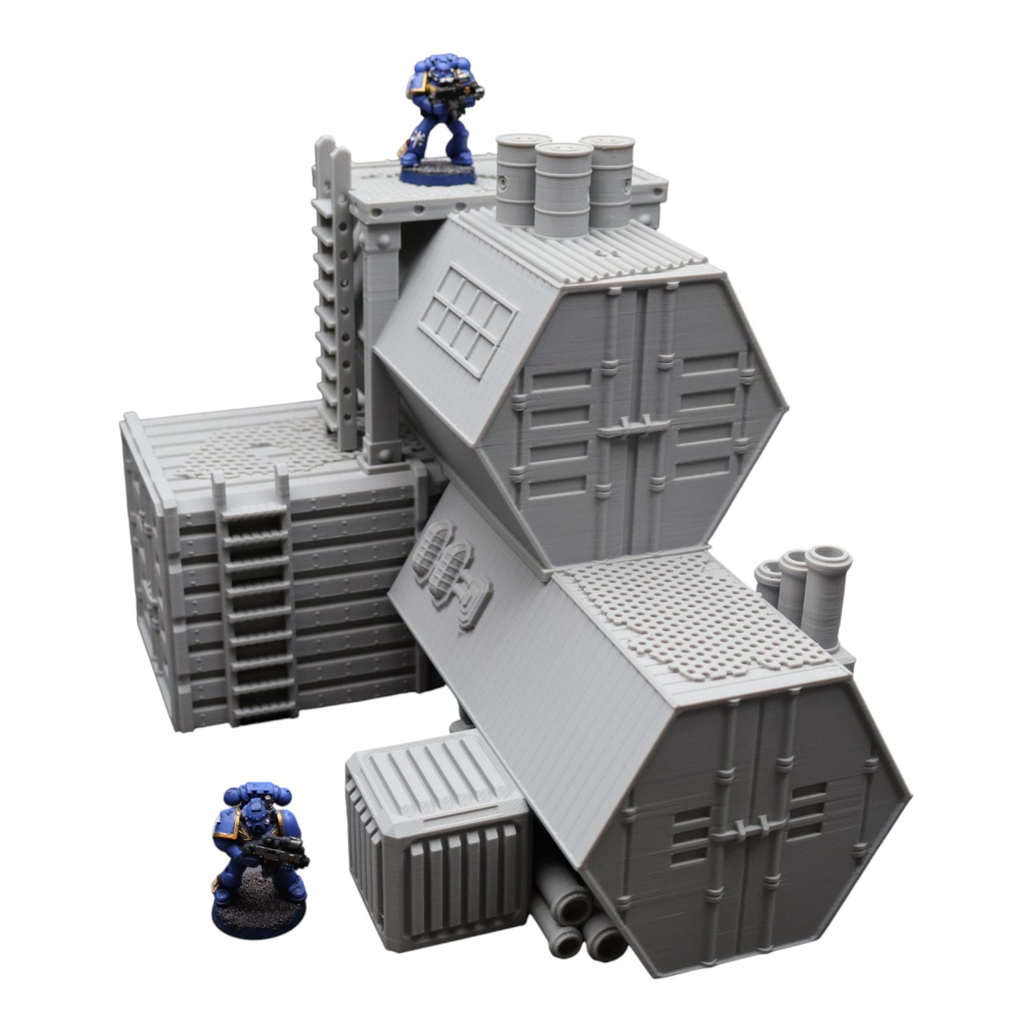Wargaming 28mm scatter terrain scenery showing 3D-printed item that is compatible with games such as Warhammer 40K, Star Wars Legions, D+D, Dungeons and Dragons, Sci-Fi, Fantasy and other miniature tabletop games. Brand Jawar3d found at www.jawar3d.co.uk.