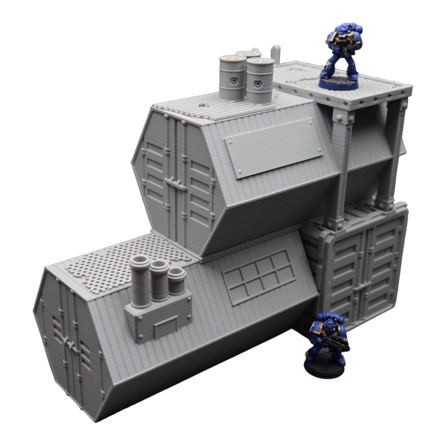 Wargaming 28mm scatter terrain scenery showing 3D-printed item that is compatible with games such as Warhammer 40K, Star Wars Legions, D+D, Dungeons and Dragons, Sci-Fi, Fantasy and other miniature tabletop games. Brand Jawar3d found at www.jawar3d.co.uk.