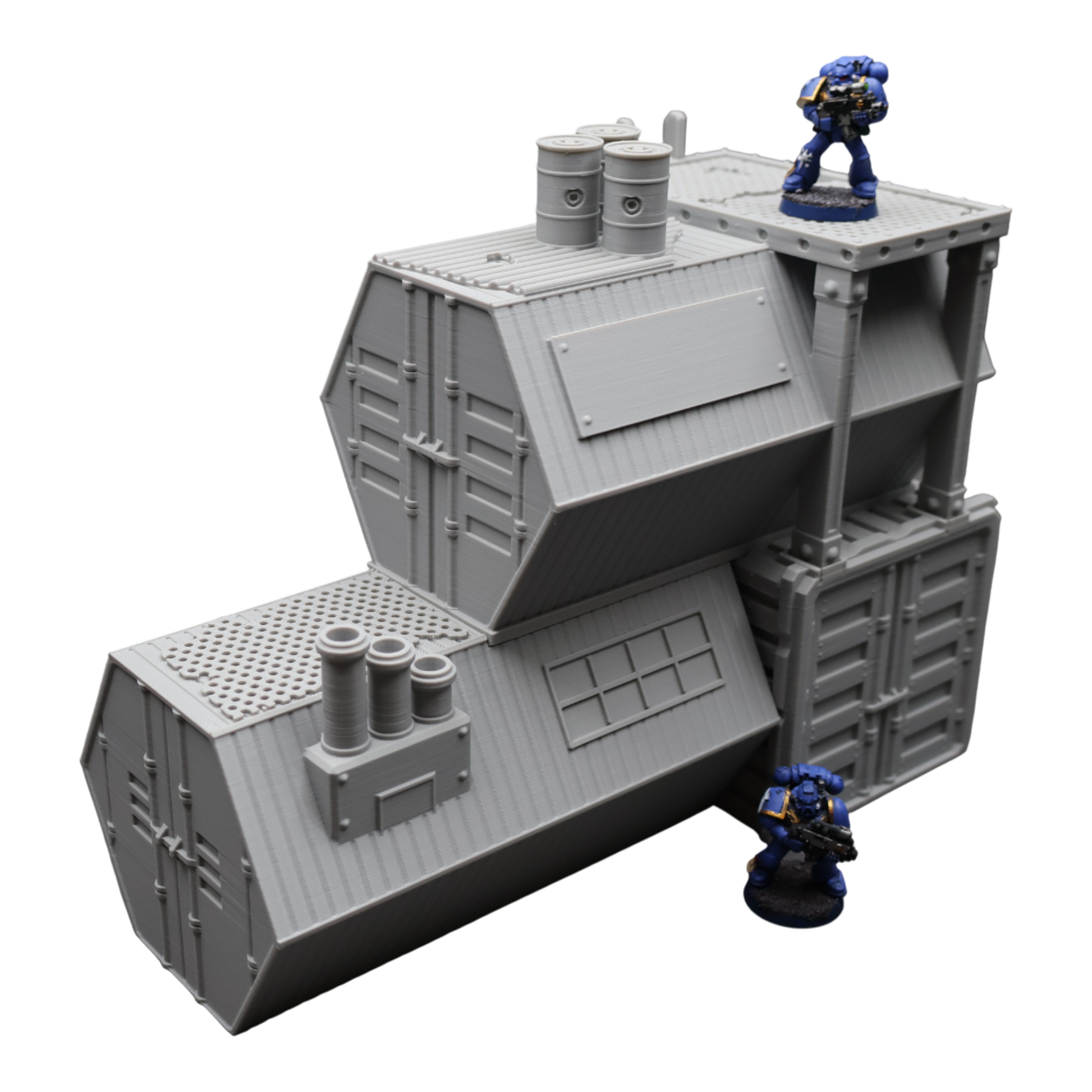 Wargaming 28mm scatter terrain scenery showing 3D-printed item that is compatible with games such as Warhammer 40K, Star Wars Legions, D+D, Dungeons and Dragons, Sci-Fi, Fantasy and other miniature tabletop games. Brand Jawar3d found at www.jawar3d.co.uk.