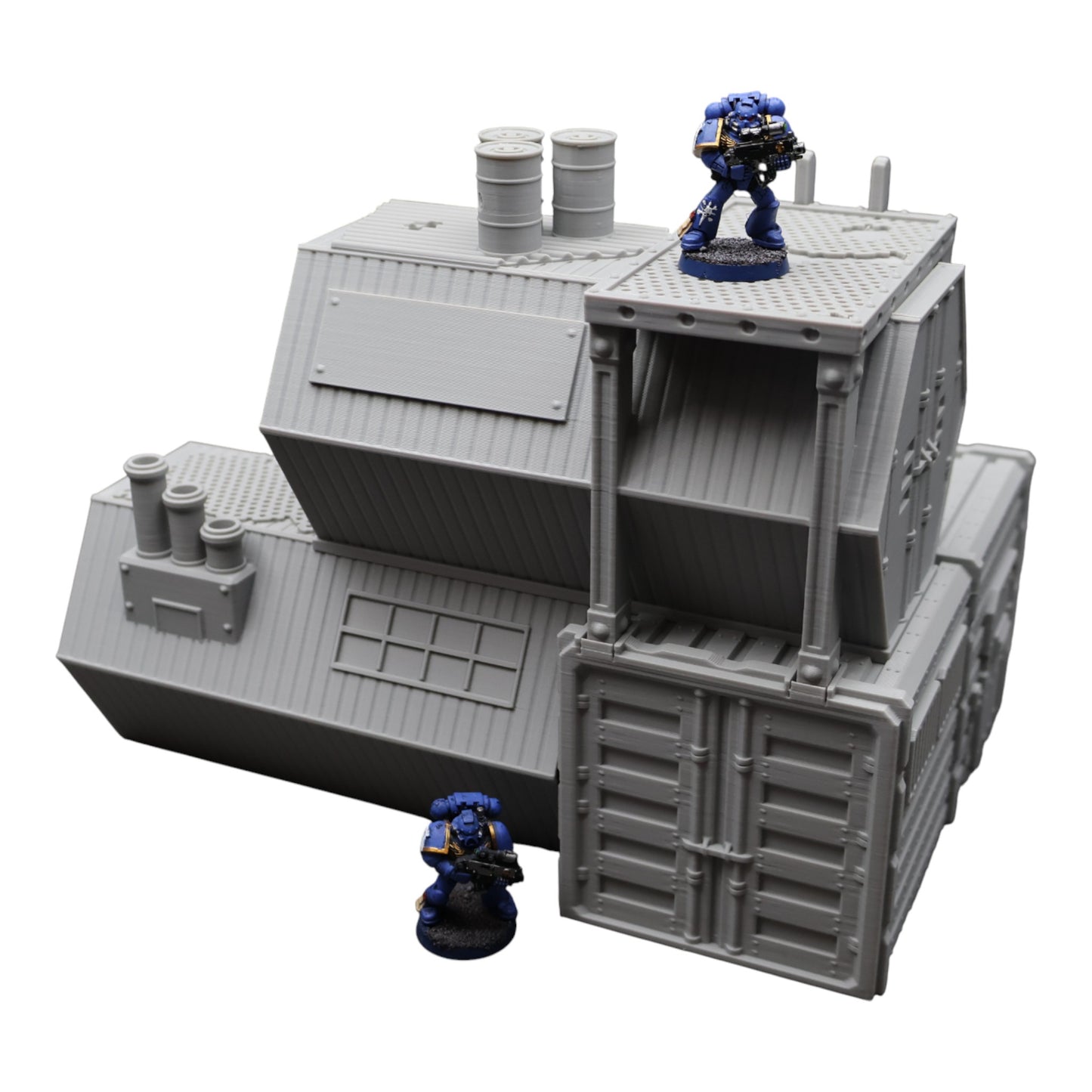Wargaming 28mm scatter terrain scenery showing 3D-printed item that is compatible with games such as Warhammer 40K, Star Wars Legions, D+D, Dungeons and Dragons, Sci-Fi, Fantasy and other miniature tabletop games. Brand Jawar3d found at www.jawar3d.co.uk.