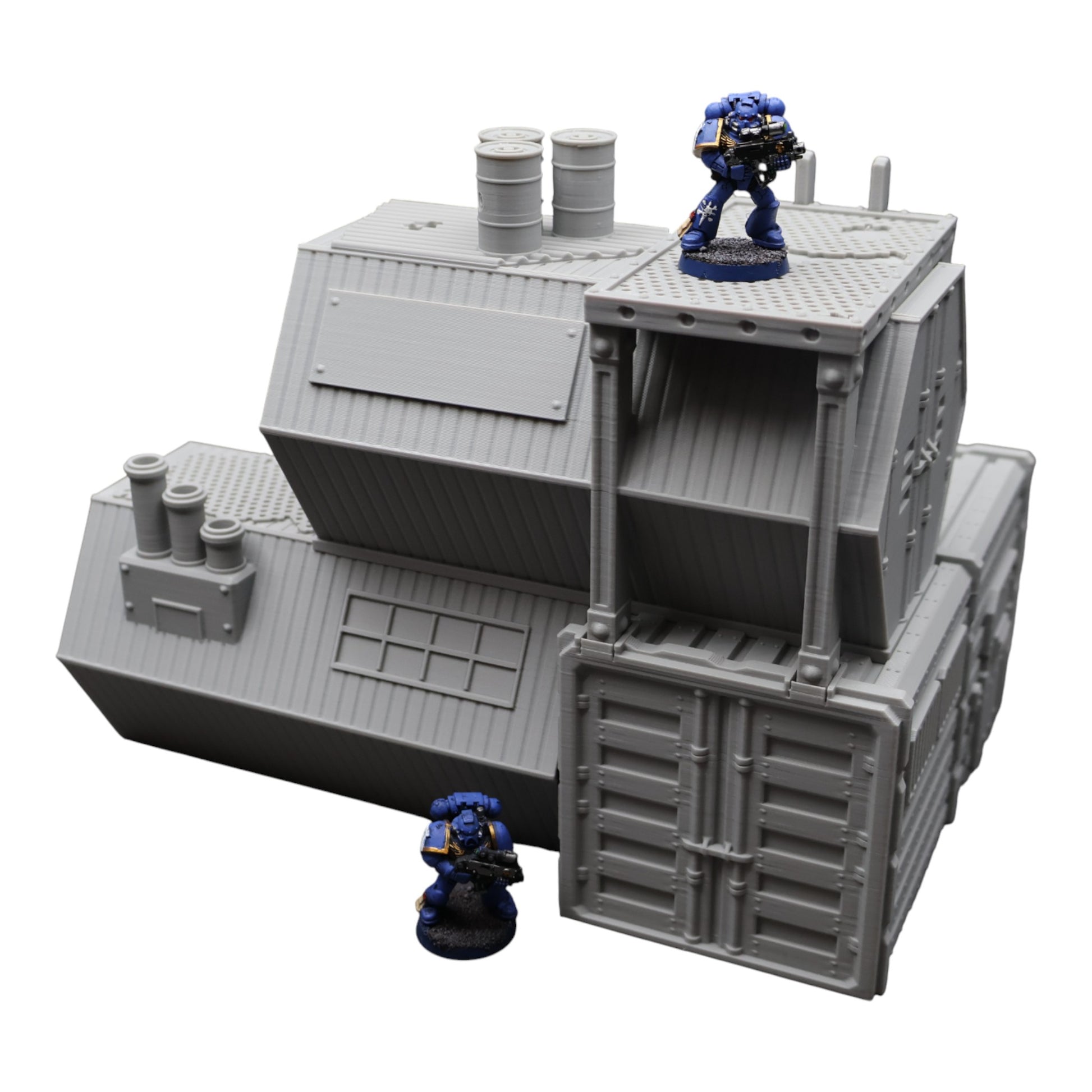 Wargaming 28mm scatter terrain scenery showing 3D-printed item that is compatible with games such as Warhammer 40K, Star Wars Legions, D+D, Dungeons and Dragons, Sci-Fi, Fantasy and other miniature tabletop games. Brand Jawar3d found at www.jawar3d.co.uk.