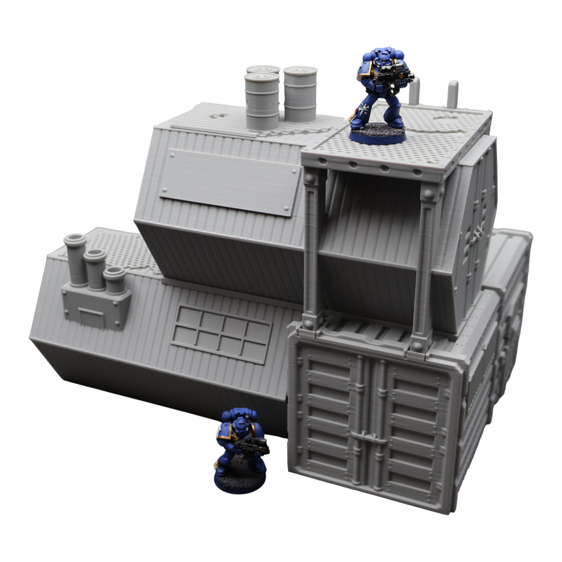 Wargaming 28mm scatter terrain scenery showing 3D-printed item that is compatible with games such as Warhammer 40K, Star Wars Legions, D+D, Dungeons and Dragons, Sci-Fi, Fantasy and other miniature tabletop games. Brand Jawar3d found at www.jawar3d.co.uk.