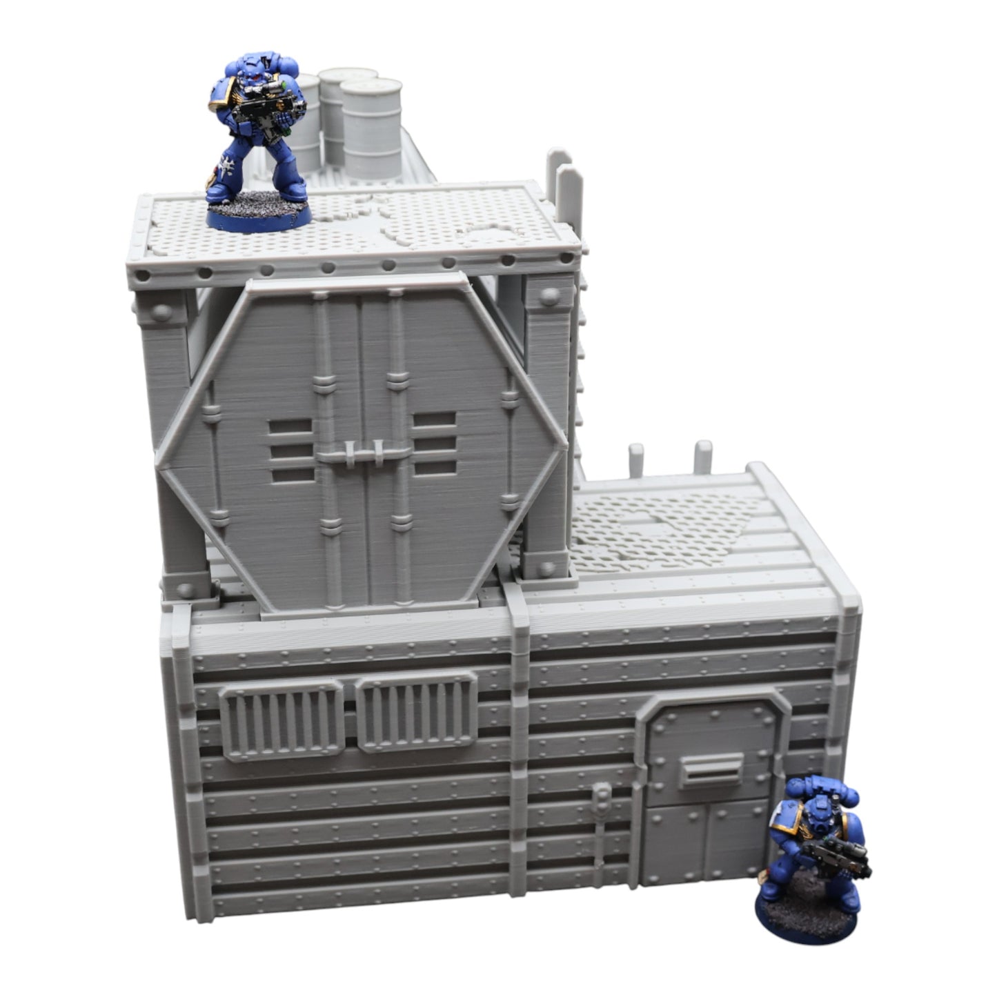 Wargaming 28mm scatter terrain scenery showing 3D-printed item that is compatible with games such as Warhammer 40K, Star Wars Legions, D+D, Dungeons and Dragons, Sci-Fi, Fantasy and other miniature tabletop games. Brand Jawar3d found at www.jawar3d.co.uk.