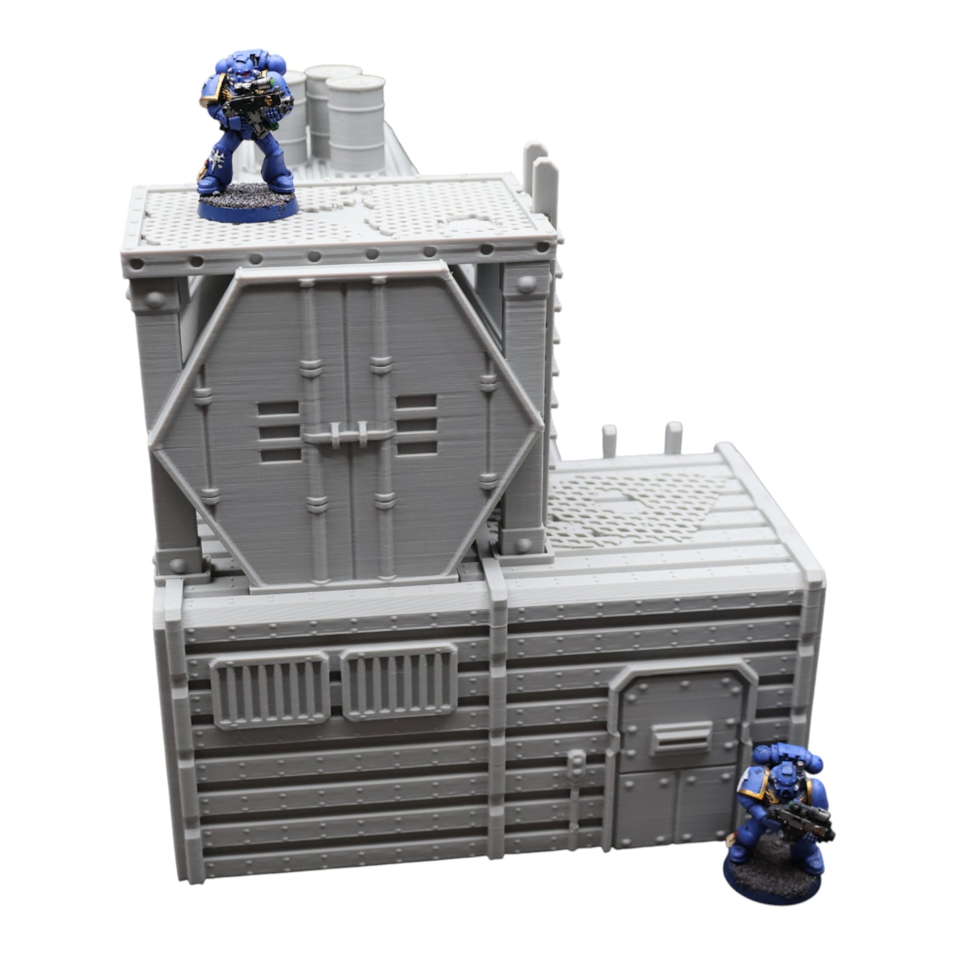 Wargaming 28mm scatter terrain scenery showing 3D-printed item that is compatible with games such as Warhammer 40K, Star Wars Legions, D+D, Dungeons and Dragons, Sci-Fi, Fantasy and other miniature tabletop games. Brand Jawar3d found at www.jawar3d.co.uk.