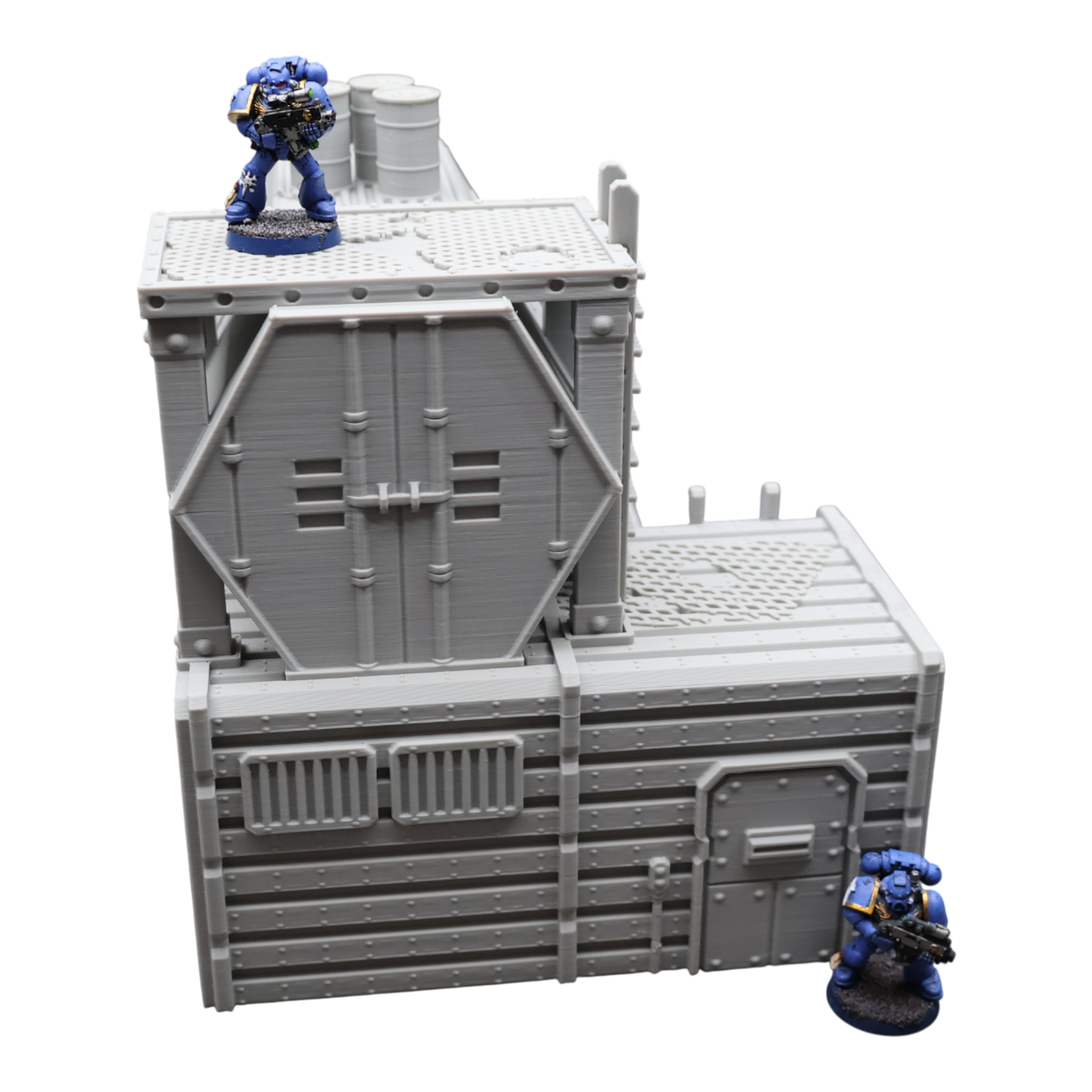 Wargaming 28mm scatter terrain scenery showing 3D-printed item that is compatible with games such as Warhammer 40K, Star Wars Legions, D+D, Dungeons and Dragons, Sci-Fi, Fantasy and other miniature tabletop games. Brand Jawar3d found at www.jawar3d.co.uk.