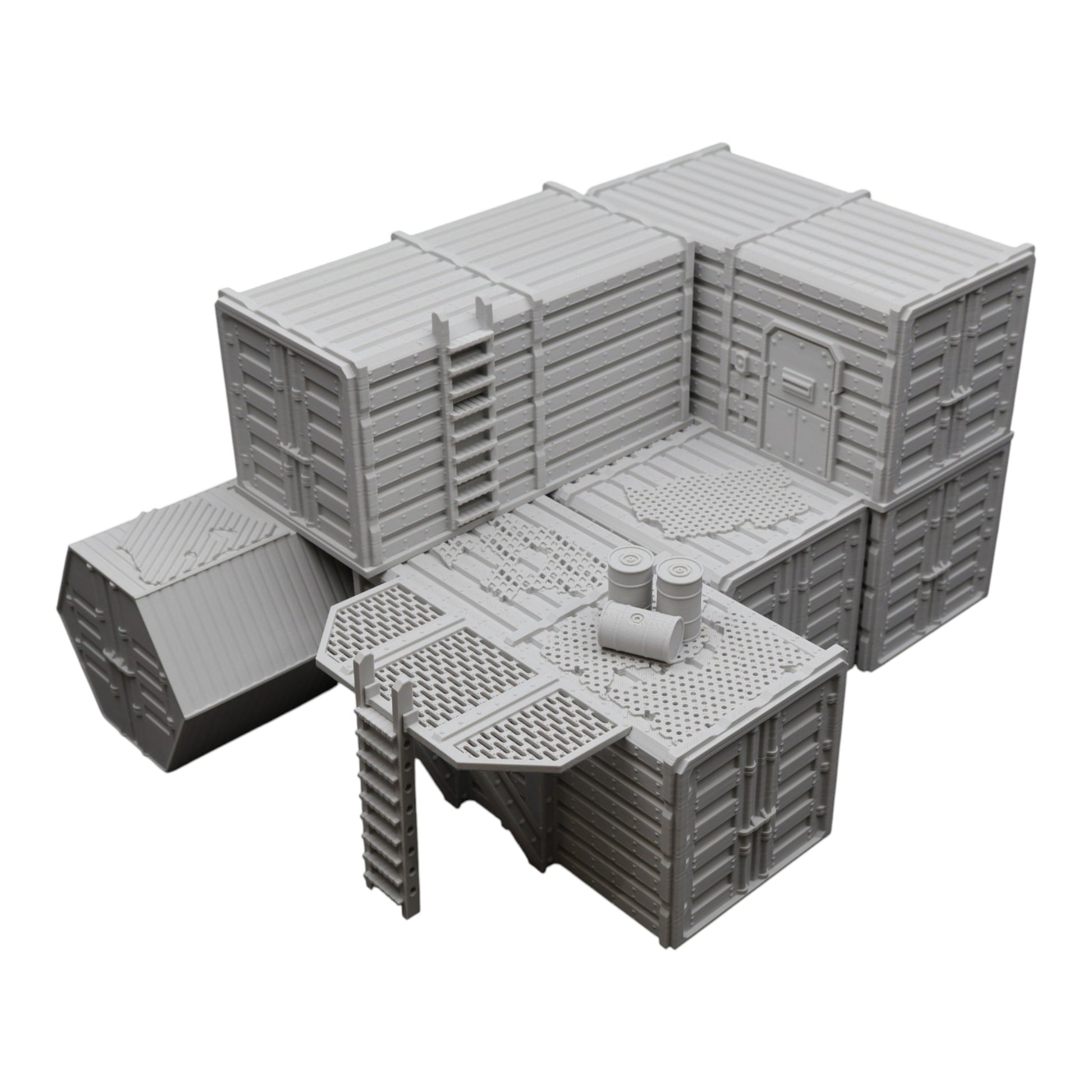 Wargaming 28mm scatter terrain scenery showing 3D-printed item that is compatible with games such as Warhammer 40K, Star Wars Legions, D+D, Dungeons and Dragons, Sci-Fi, Fantasy and other miniature tabletop games. Brand Jawar3d found at www.jawar3d.co.uk.