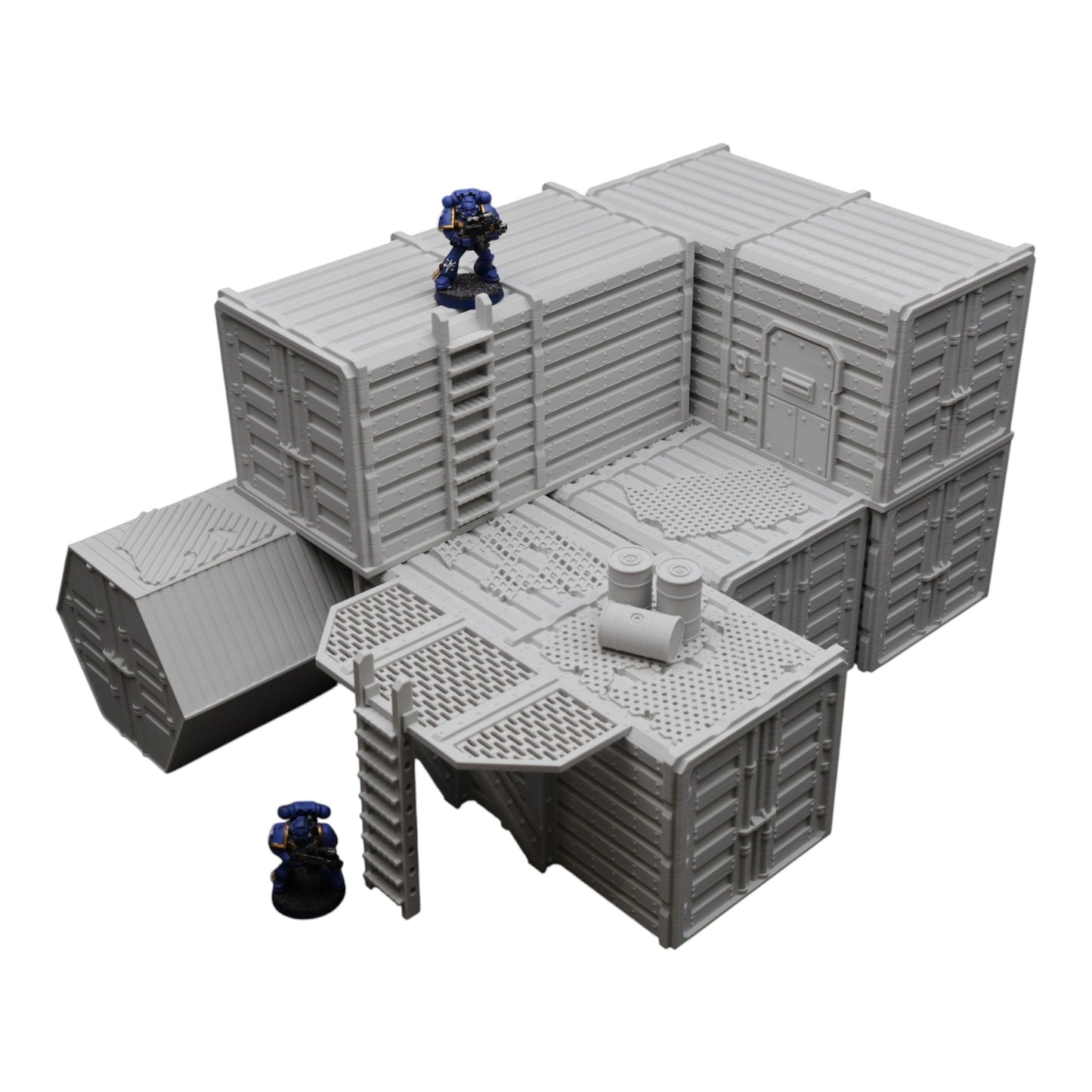 Wargaming 28mm scatter terrain scenery showing 3D-printed item that is compatible with games such as Warhammer 40K, Star Wars Legions, D+D, Dungeons and Dragons, Sci-Fi, Fantasy and other miniature tabletop games. Brand Jawar3d found at www.jawar3d.co.uk.