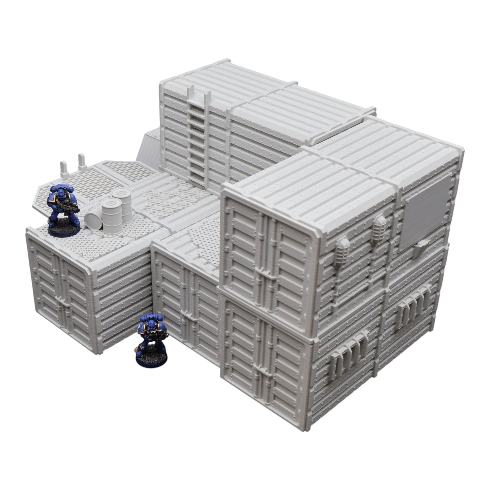 Wargaming 28mm scatter terrain scenery showing 3D-printed item that is compatible with games such as Warhammer 40K, Star Wars Legions, D+D, Dungeons and Dragons, Sci-Fi, Fantasy and other miniature tabletop games. Brand Jawar3d found at www.jawar3d.co.uk.