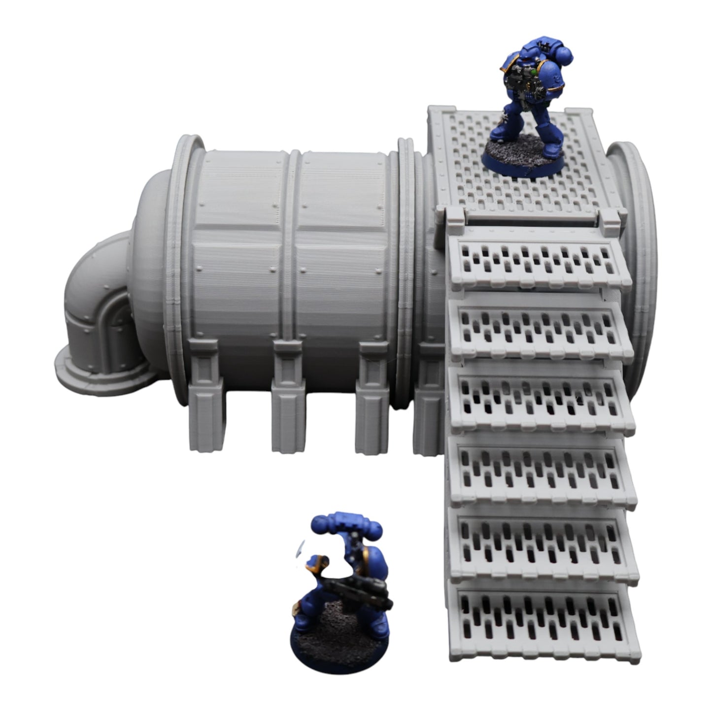 Wargaming 28mm scatter terrain scenery showing 3D-printed item that is compatible with games such as Warhammer 40K, Star Wars Legions, D+D, Dungeons and Dragons, Sci-Fi, Fantasy and other miniature tabletop games. Brand Jawar3d found at www.jawar3d.co.uk.