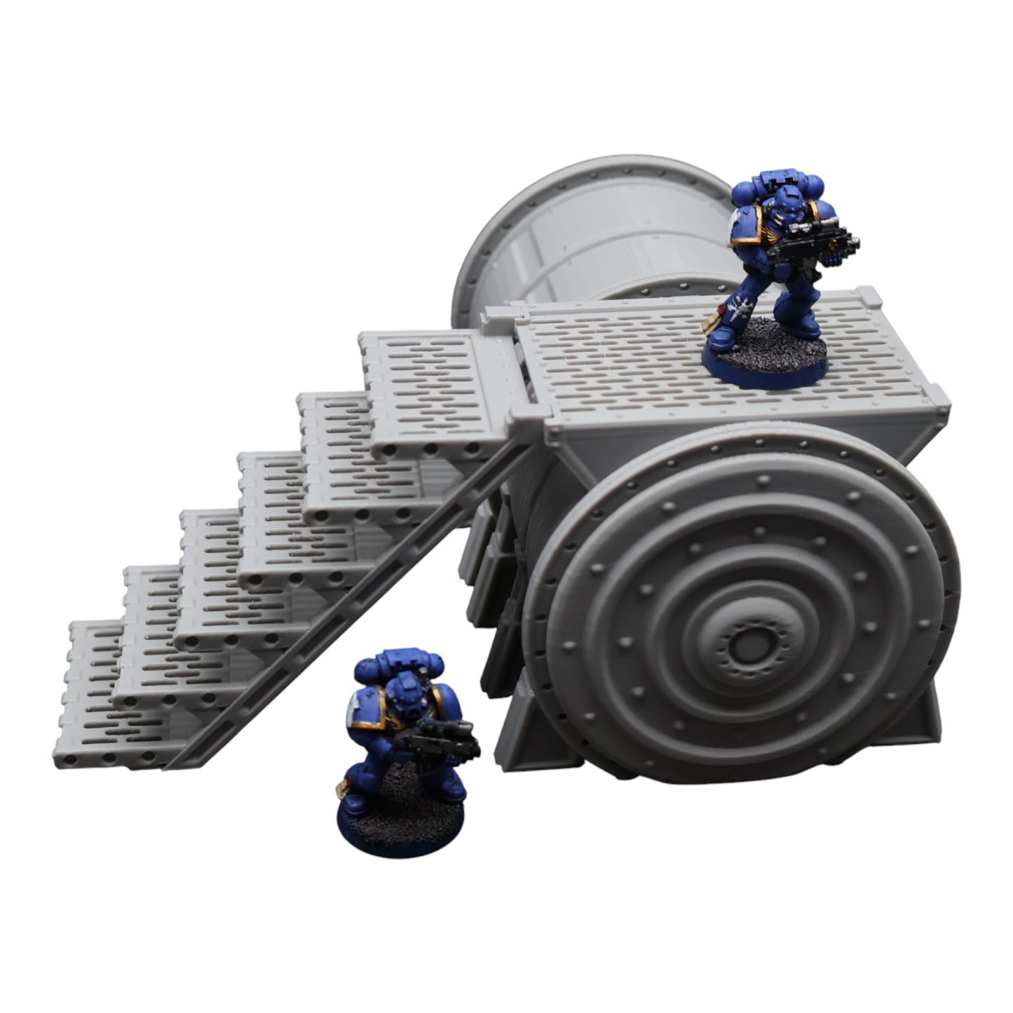 Wargaming 28mm scatter terrain scenery showing 3D-printed item that is compatible with games such as Warhammer 40K, Star Wars Legions, D+D, Dungeons and Dragons, Sci-Fi, Fantasy and other miniature tabletop games. Brand Jawar3d found at www.jawar3d.co.uk.