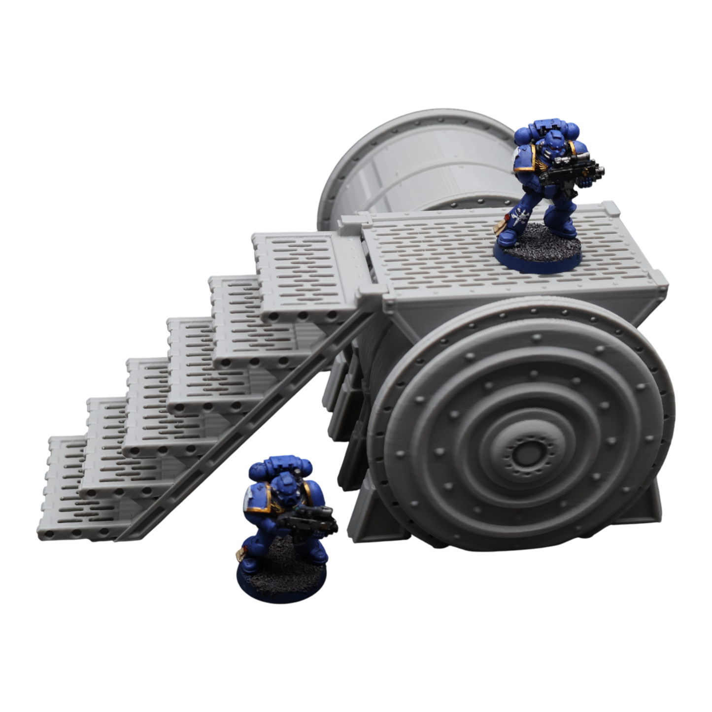 Wargaming 28mm scatter terrain scenery showing 3D-printed item that is compatible with games such as Warhammer 40K, Star Wars Legions, D+D, Dungeons and Dragons, Sci-Fi, Fantasy and other miniature tabletop games. Brand Jawar3d found at www.jawar3d.co.uk.