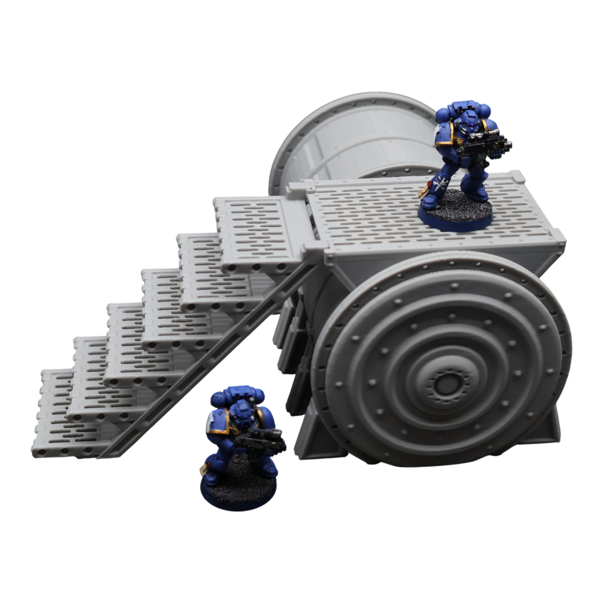 Wargaming 28mm scatter terrain scenery showing 3D-printed item that is compatible with games such as Warhammer 40K, Star Wars Legions, D+D, Dungeons and Dragons, Sci-Fi, Fantasy and other miniature tabletop games. Brand Jawar3d found at www.jawar3d.co.uk.
