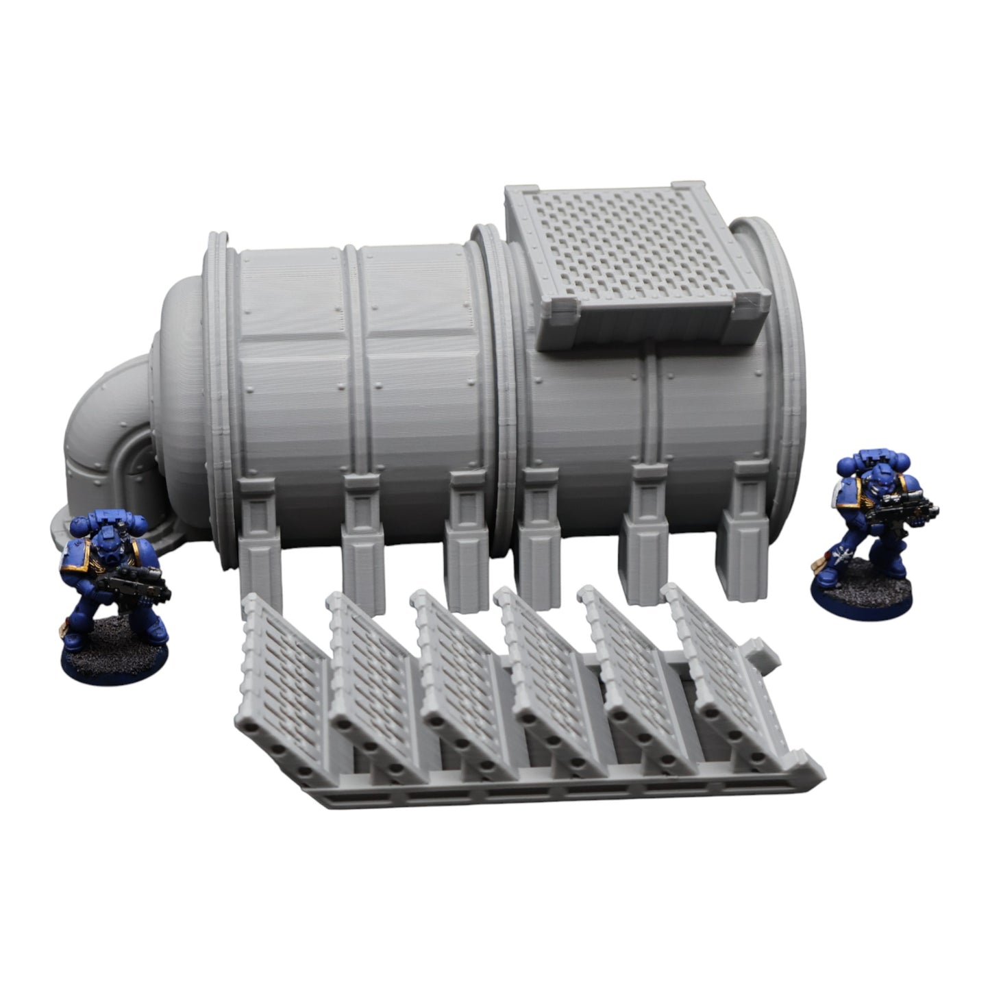 Wargaming 28mm scatter terrain scenery showing 3D-printed item that is compatible with games such as Warhammer 40K, Star Wars Legions, D+D, Dungeons and Dragons, Sci-Fi, Fantasy and other miniature tabletop games. Brand Jawar3d found at www.jawar3d.co.uk.
