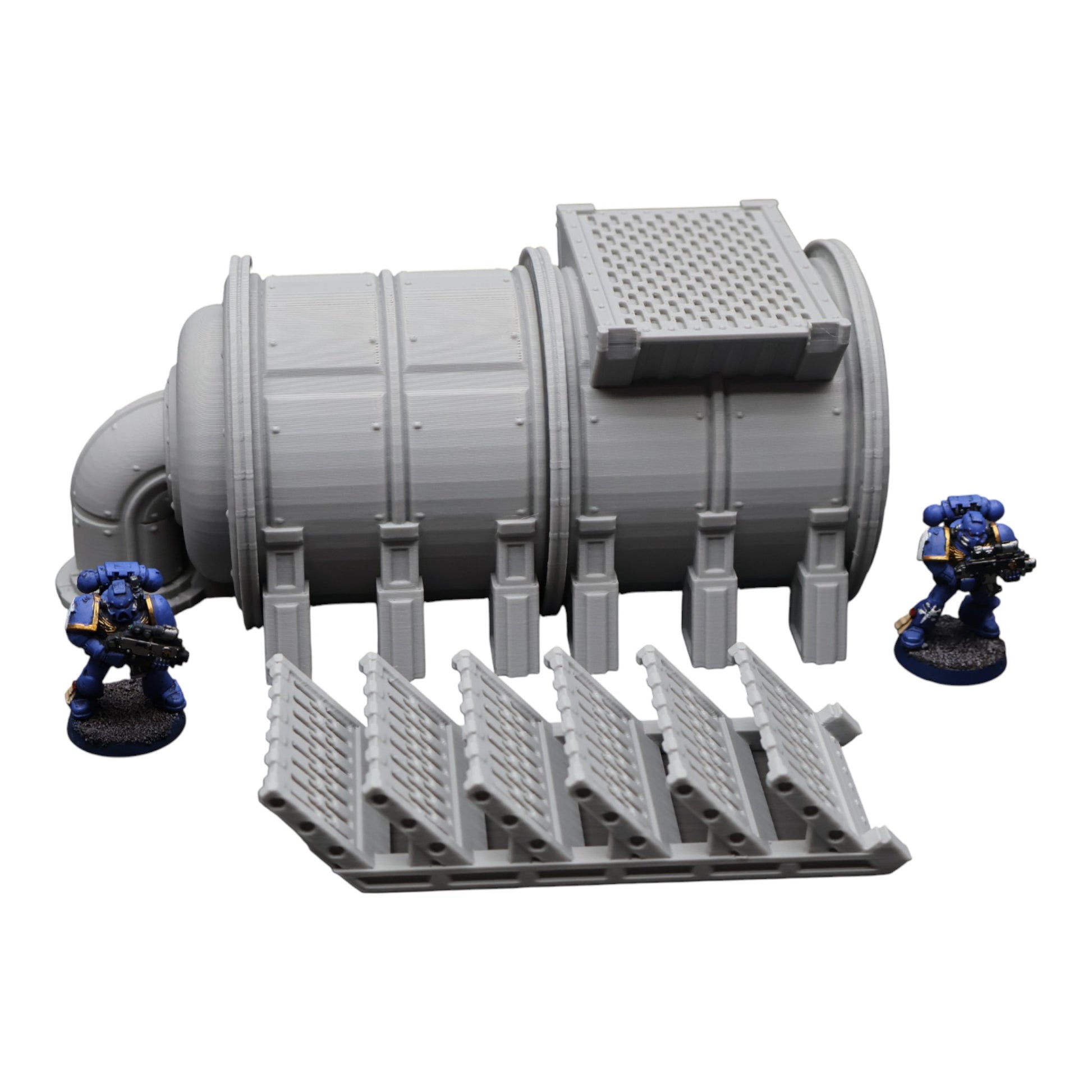 Wargaming 28mm scatter terrain scenery showing 3D-printed item that is compatible with games such as Warhammer 40K, Star Wars Legions, D+D, Dungeons and Dragons, Sci-Fi, Fantasy and other miniature tabletop games. Brand Jawar3d found at www.jawar3d.co.uk.