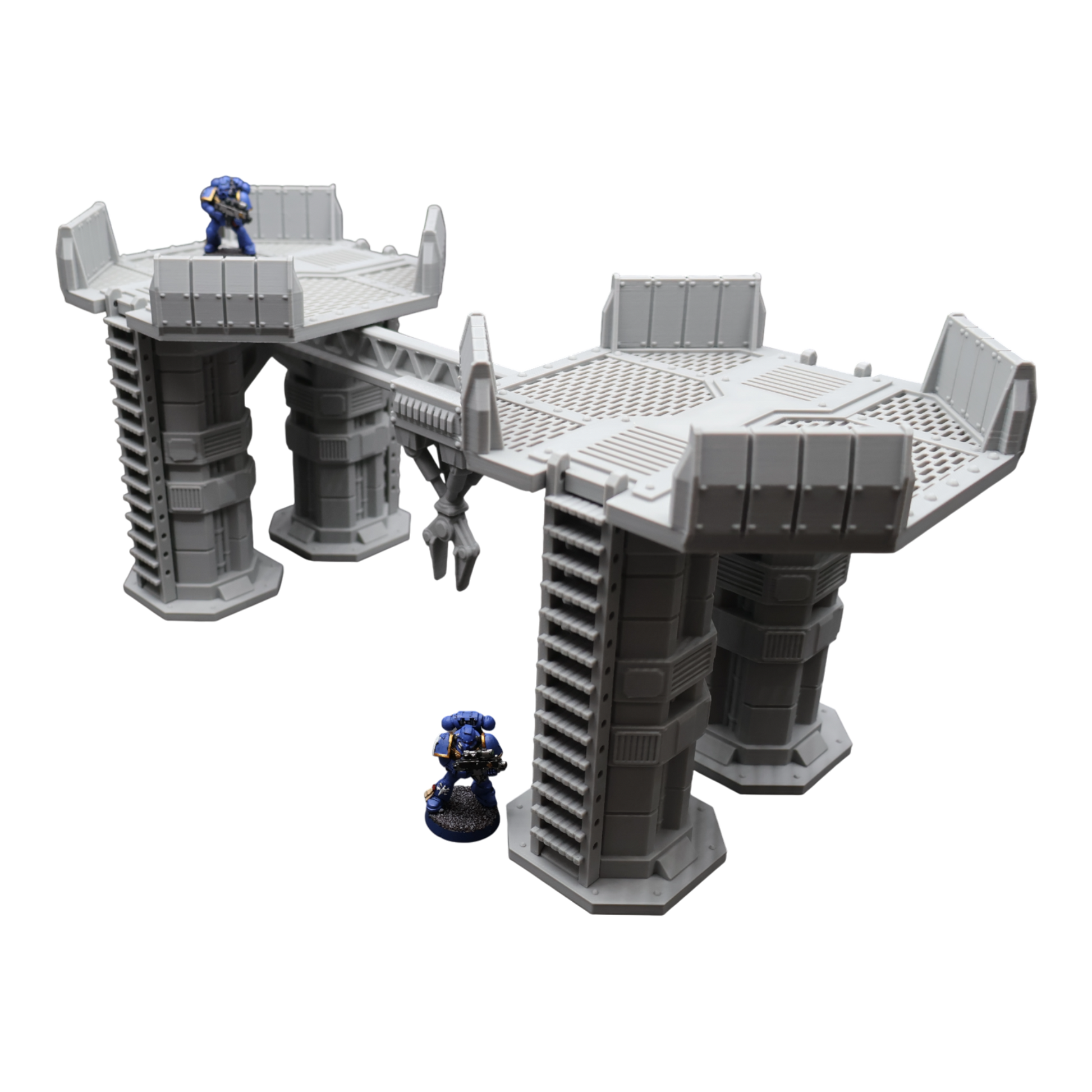 Wargaming 28mm scatter terrain scenery showing 3D-printed item that is compatible with games such as Warhammer 40K, Star Wars Legions, D+D, Dungeons and Dragons, Sci-Fi, Fantasy and other miniature tabletop games. Brand Jawar3d found at www.jawar3d.co.uk.