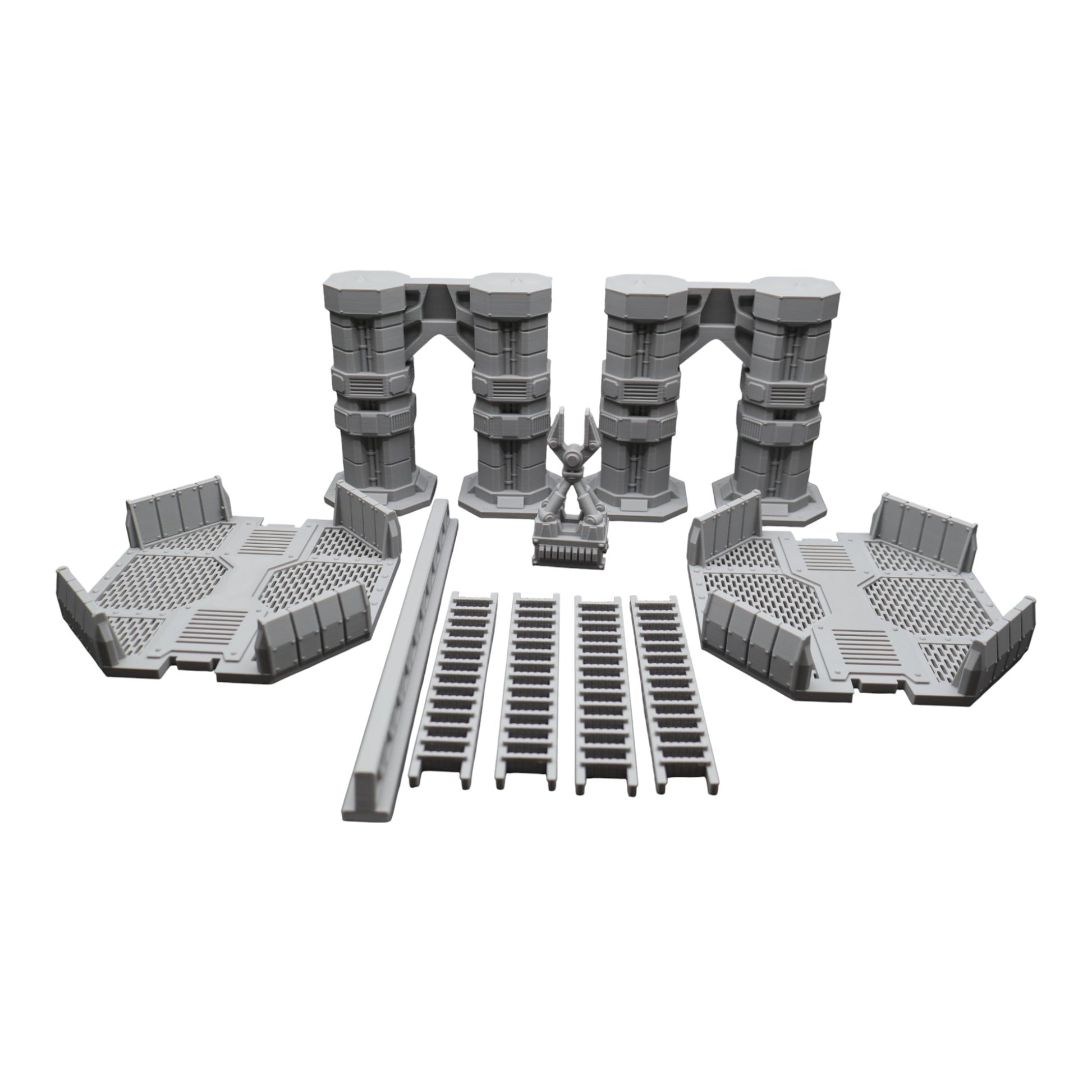 Wargaming 28mm scatter terrain scenery showing 3D-printed item that is compatible with games such as Warhammer 40K, Star Wars Legions, D+D, Dungeons and Dragons, Sci-Fi, Fantasy and other miniature tabletop games. Brand Jawar3d found at www.jawar3d.co.uk.