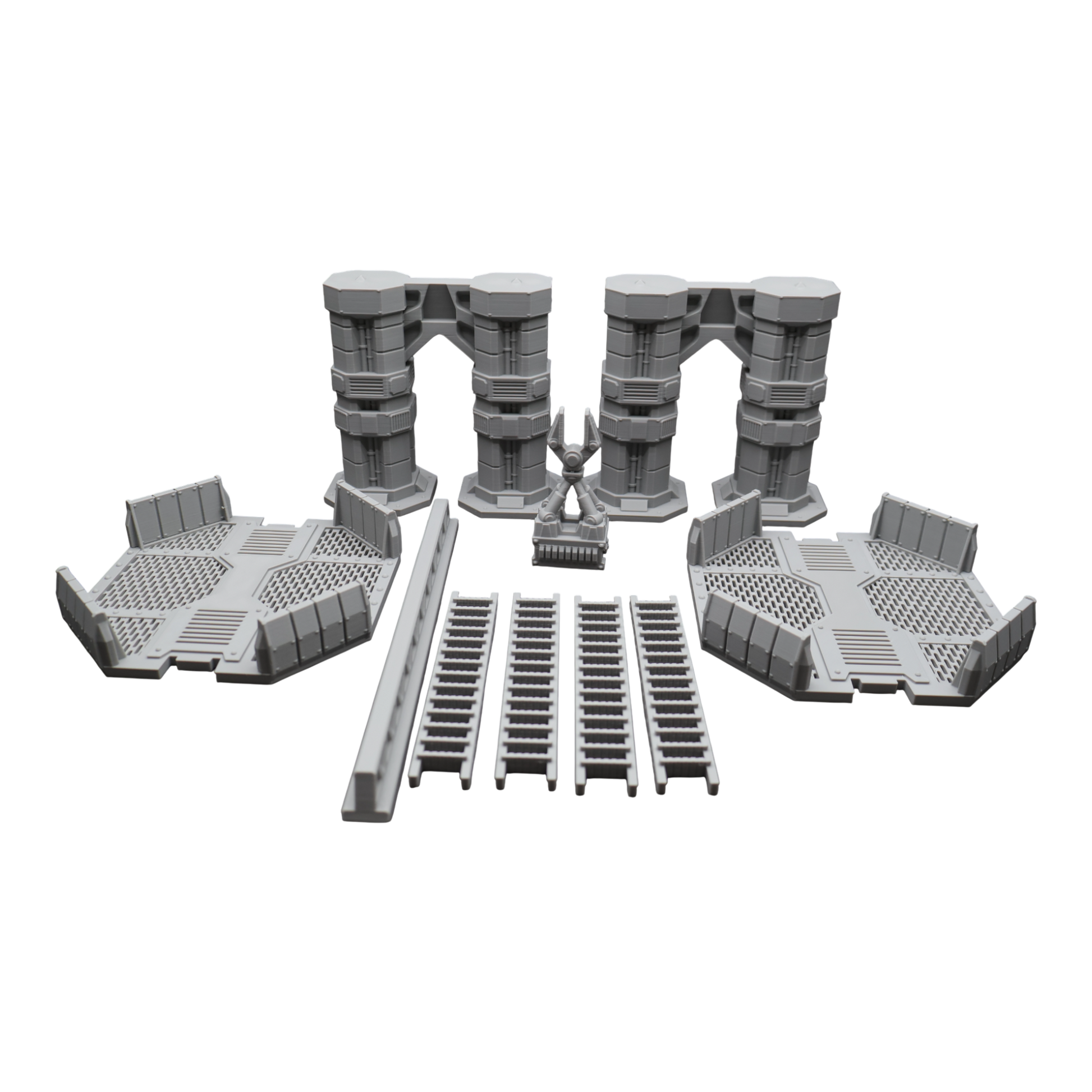 Wargaming 28mm scatter terrain scenery showing 3D-printed item that is compatible with games such as Warhammer 40K, Star Wars Legions, D+D, Dungeons and Dragons, Sci-Fi, Fantasy and other miniature tabletop games. Brand Jawar3d found at www.jawar3d.co.uk.