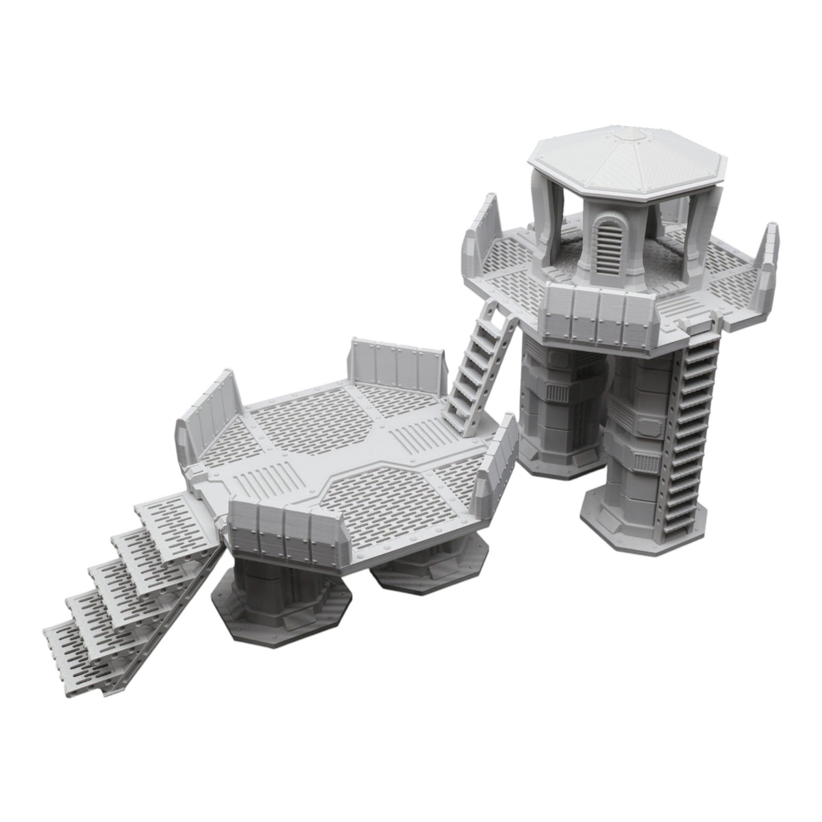 Wargaming 28mm scatter terrain scenery showing 3D-printed item that is compatible with games such as Warhammer 40K, Star Wars Legions, D+D, Dungeons and Dragons, Sci-Fi, Fantasy and other miniature tabletop games. Brand Jawar3d found at www.jawar3d.co.uk.