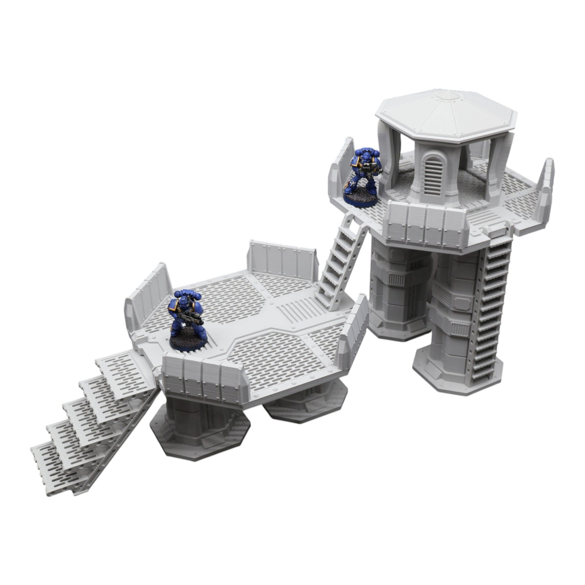 Wargaming 28mm scatter terrain scenery showing 3D-printed item that is compatible with games such as Warhammer 40K, Star Wars Legions, D+D, Dungeons and Dragons, Sci-Fi, Fantasy and other miniature tabletop games. Brand Jawar3d found at www.jawar3d.co.uk.