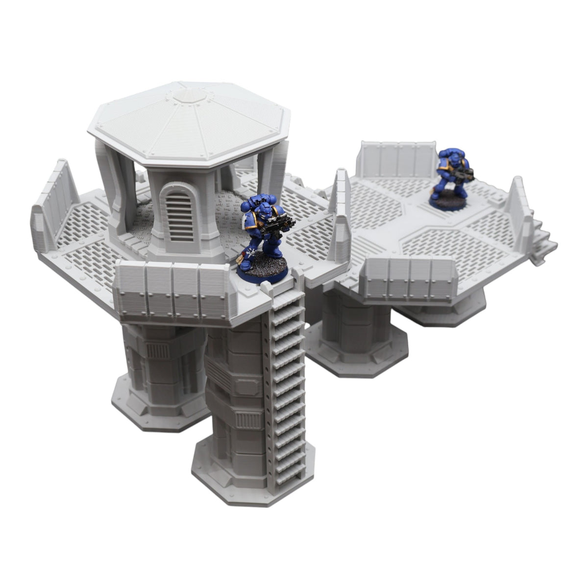 Wargaming 28mm scatter terrain scenery showing 3D-printed item that is compatible with games such as Warhammer 40K, Star Wars Legions, D+D, Dungeons and Dragons, Sci-Fi, Fantasy and other miniature tabletop games. Brand Jawar3d found at www.jawar3d.co.uk.