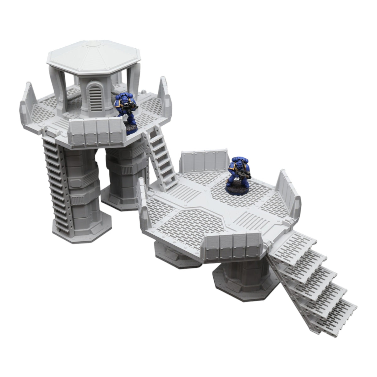 Wargaming 28mm scatter terrain scenery showing 3D-printed item that is compatible with games such as Warhammer 40K, Star Wars Legions, D+D, Dungeons and Dragons, Sci-Fi, Fantasy and other miniature tabletop games. Brand Jawar3d found at www.jawar3d.co.uk.