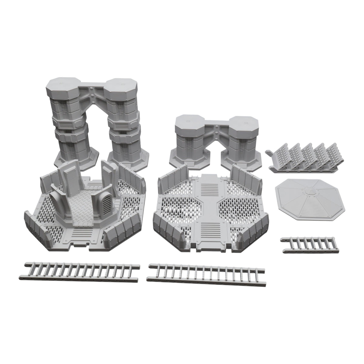 Wargaming 28mm scatter terrain scenery showing 3D-printed item that is compatible with games such as Warhammer 40K, Star Wars Legions, D+D, Dungeons and Dragons, Sci-Fi, Fantasy and other miniature tabletop games. Brand Jawar3d found at www.jawar3d.co.uk.