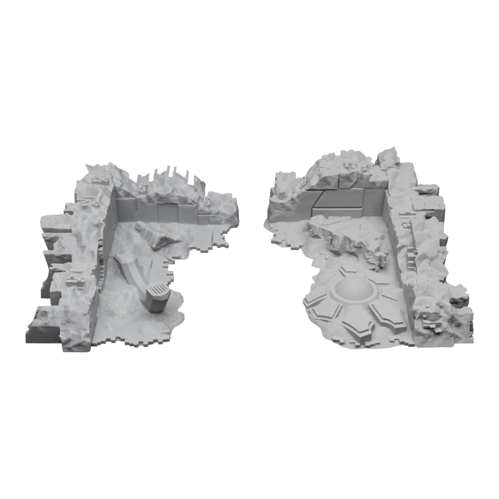 Wargaming 28mm scatter terrain scenery showing 3D-printed item that is compatible with games such as Warhammer 40K, Star Wars Legions, D+D, Dungeons and Dragons, Sci-Fi, Fantasy and other miniature tabletop games. Brand Jawar3d found at www.jawar3d.co.uk.