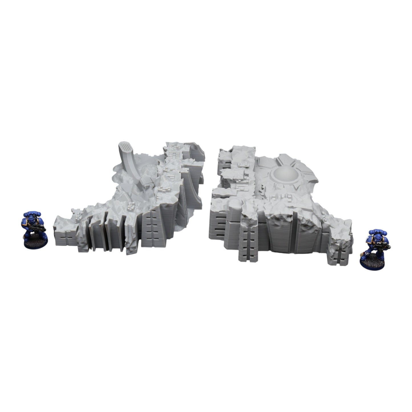 Wargaming 28mm scatter terrain scenery showing 3D-printed item that is compatible with games such as Warhammer 40K, Star Wars Legions, D+D, Dungeons and Dragons, Sci-Fi, Fantasy and other miniature tabletop games. Brand Jawar3d found at www.jawar3d.co.uk.