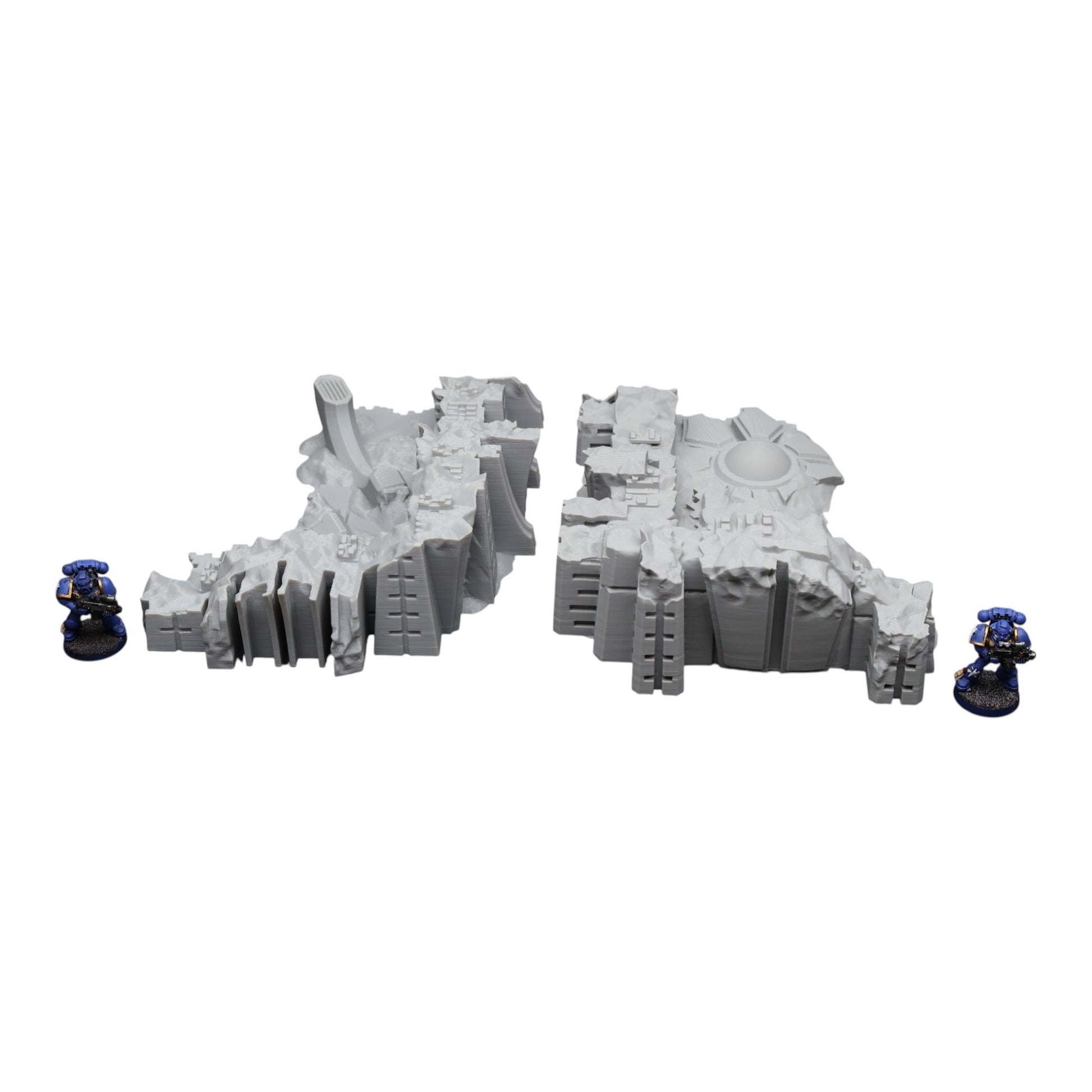 Wargaming 28mm scatter terrain scenery showing 3D-printed item that is compatible with games such as Warhammer 40K, Star Wars Legions, D+D, Dungeons and Dragons, Sci-Fi, Fantasy and other miniature tabletop games. Brand Jawar3d found at www.jawar3d.co.uk.