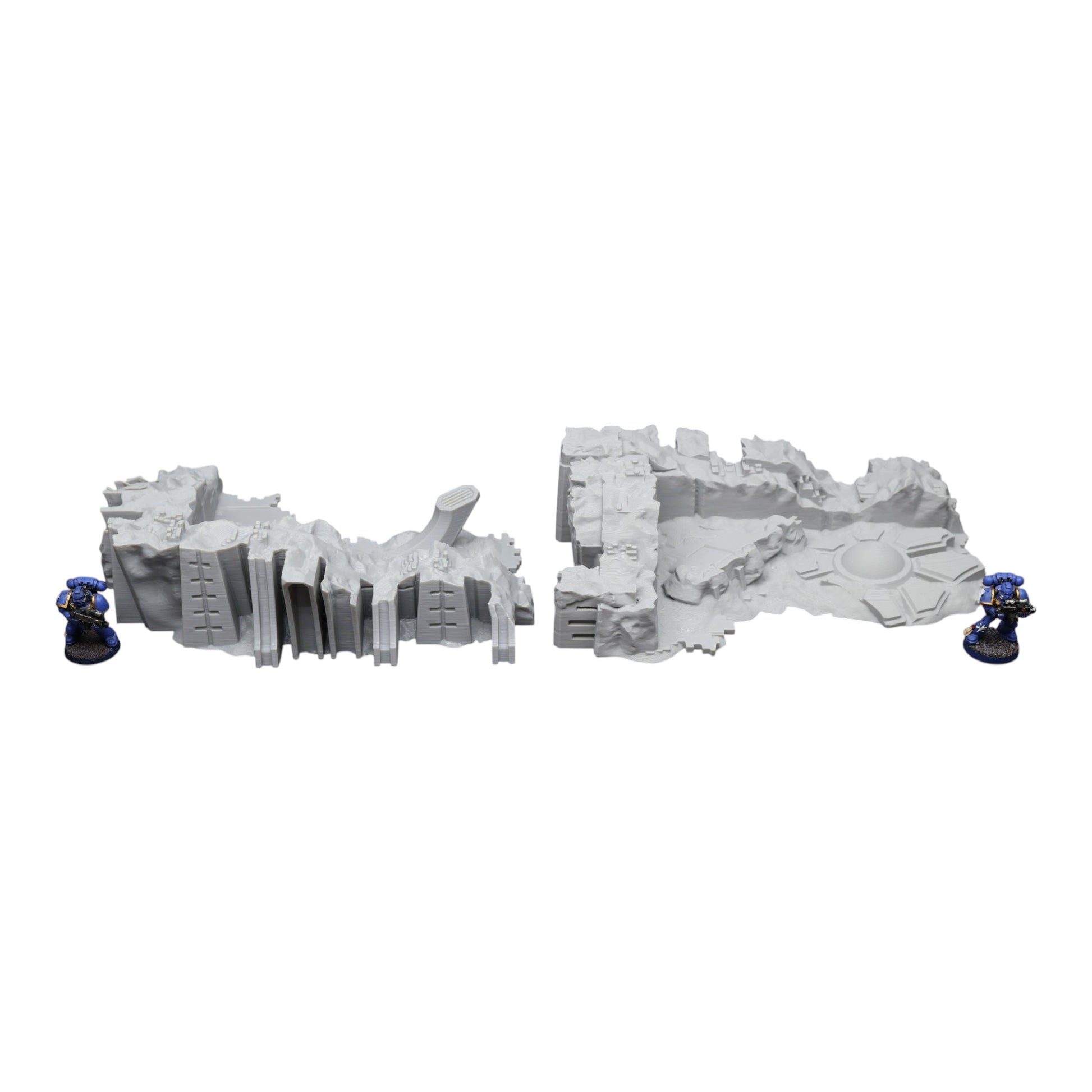 Wargaming 28mm scatter terrain scenery showing 3D-printed item that is compatible with games such as Warhammer 40K, Star Wars Legions, D+D, Dungeons and Dragons, Sci-Fi, Fantasy and other miniature tabletop games. Brand Jawar3d found at www.jawar3d.co.uk.